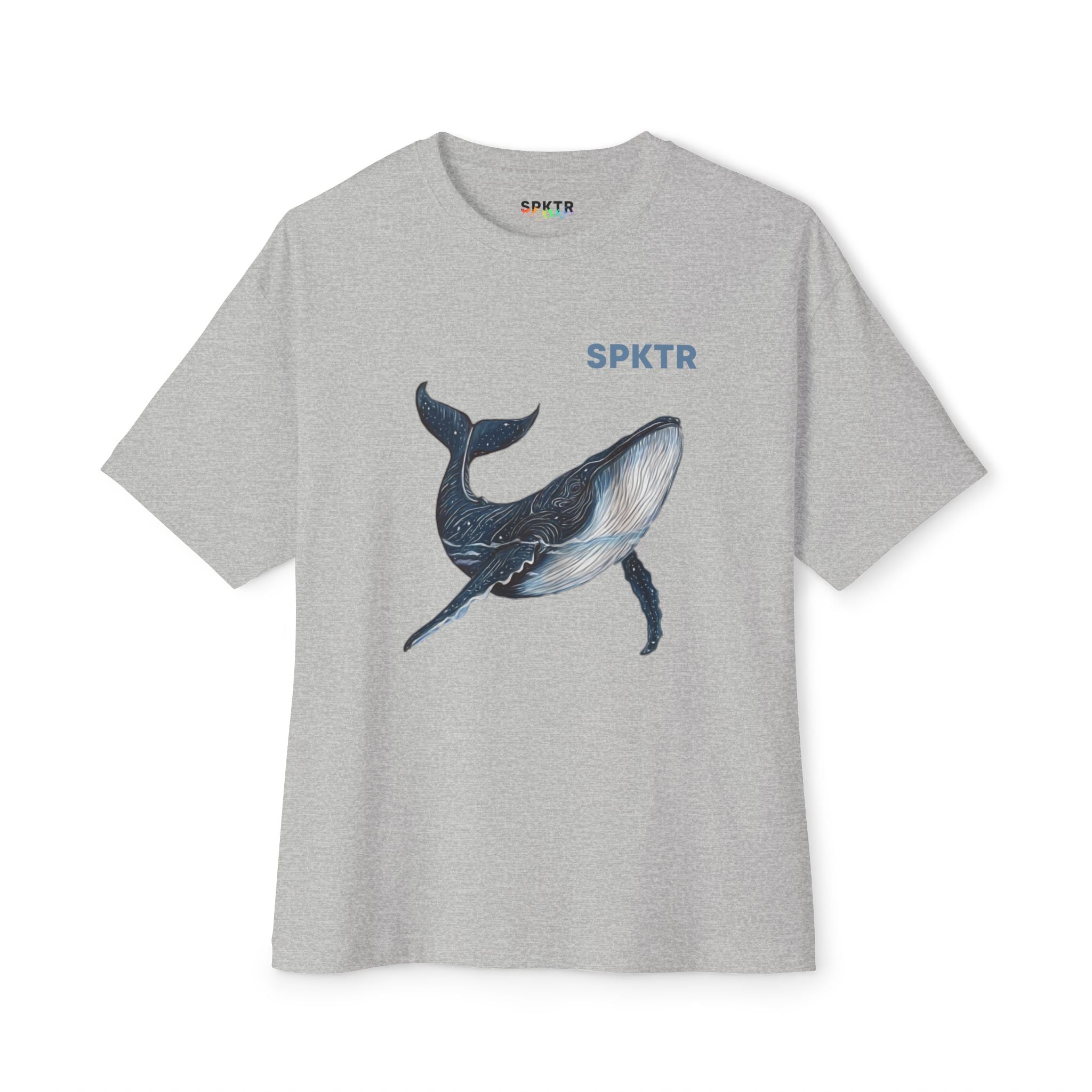 Leo the Blue Whale | SPKTR Oversized Shirt