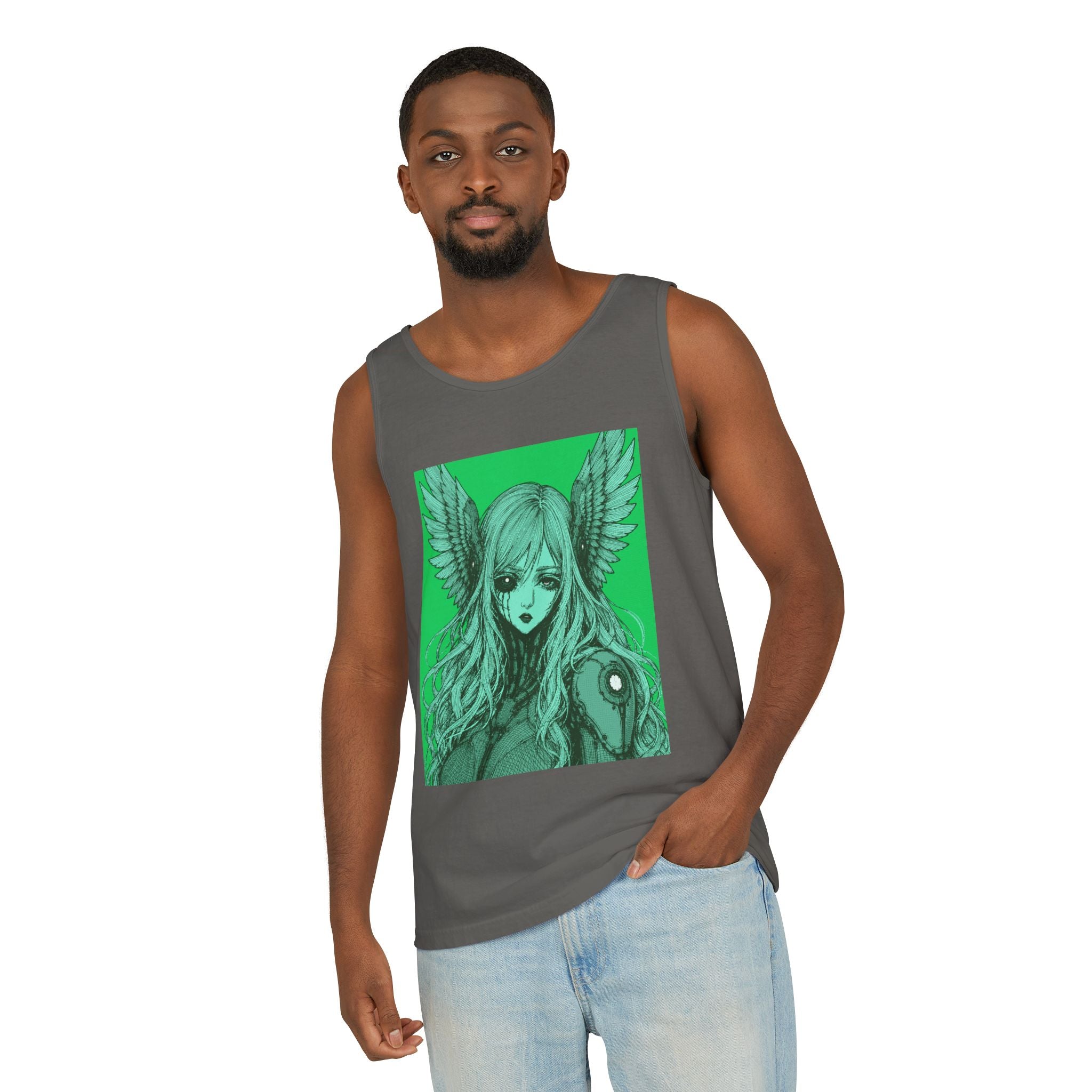 Angel Cyborg II | SPKTR Graphic Tank Top