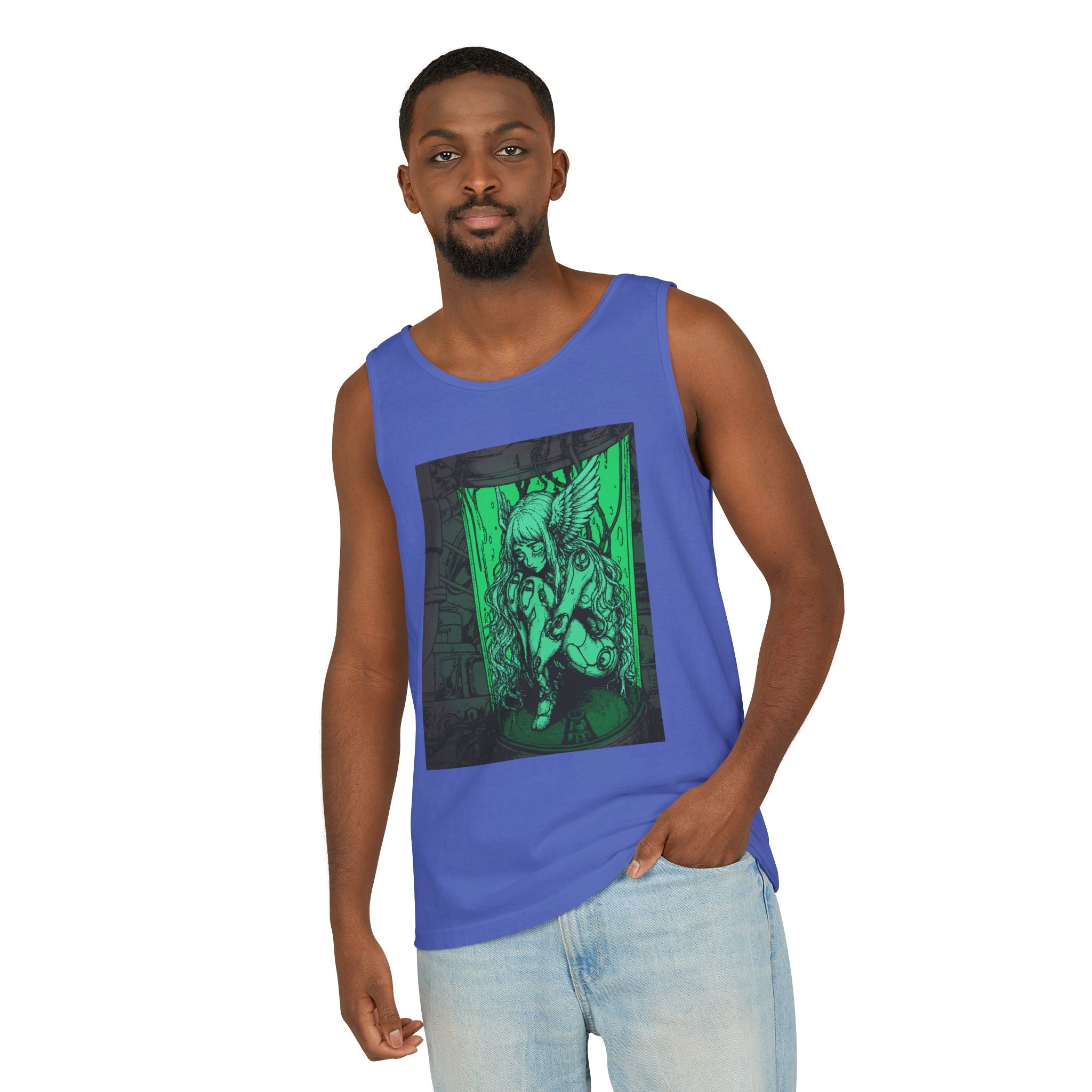 Angel Cyborg I | SPKTR Graphic Tank Top