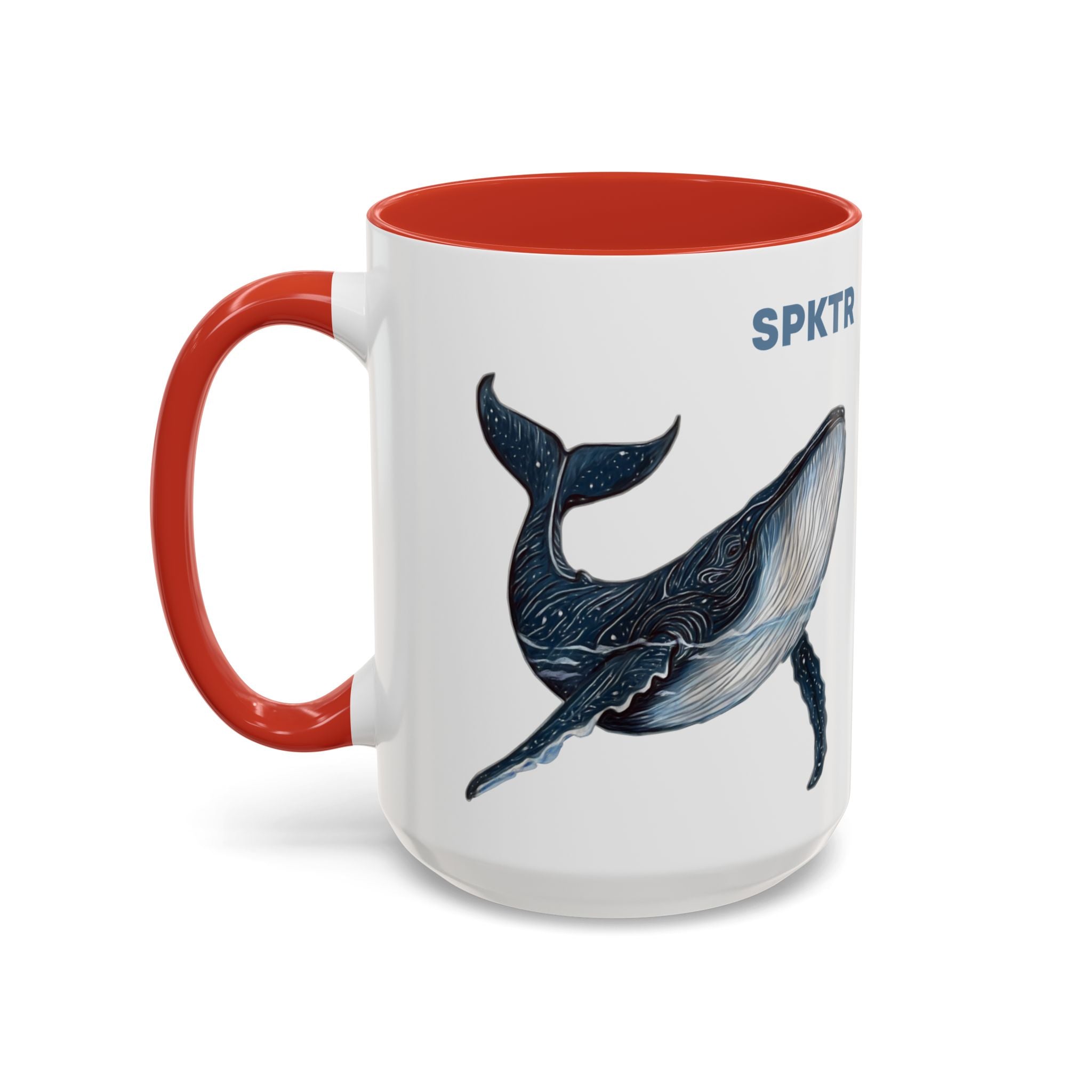 Leo the Blue Whale | Accent Coffee Mug 11oz or 15oz