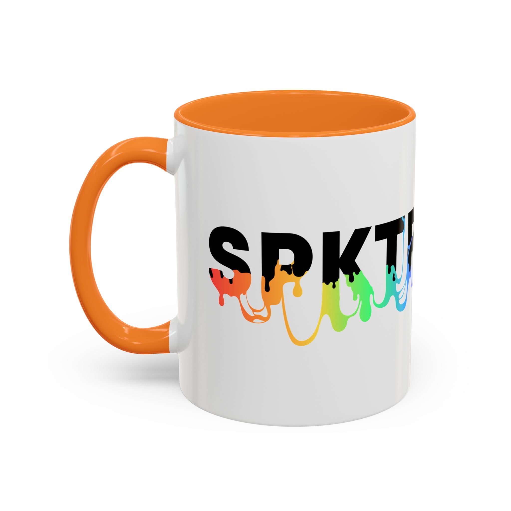 SPKTR Pride Drip | Personalized Accent Coffee Mug 11oz or 15oz
