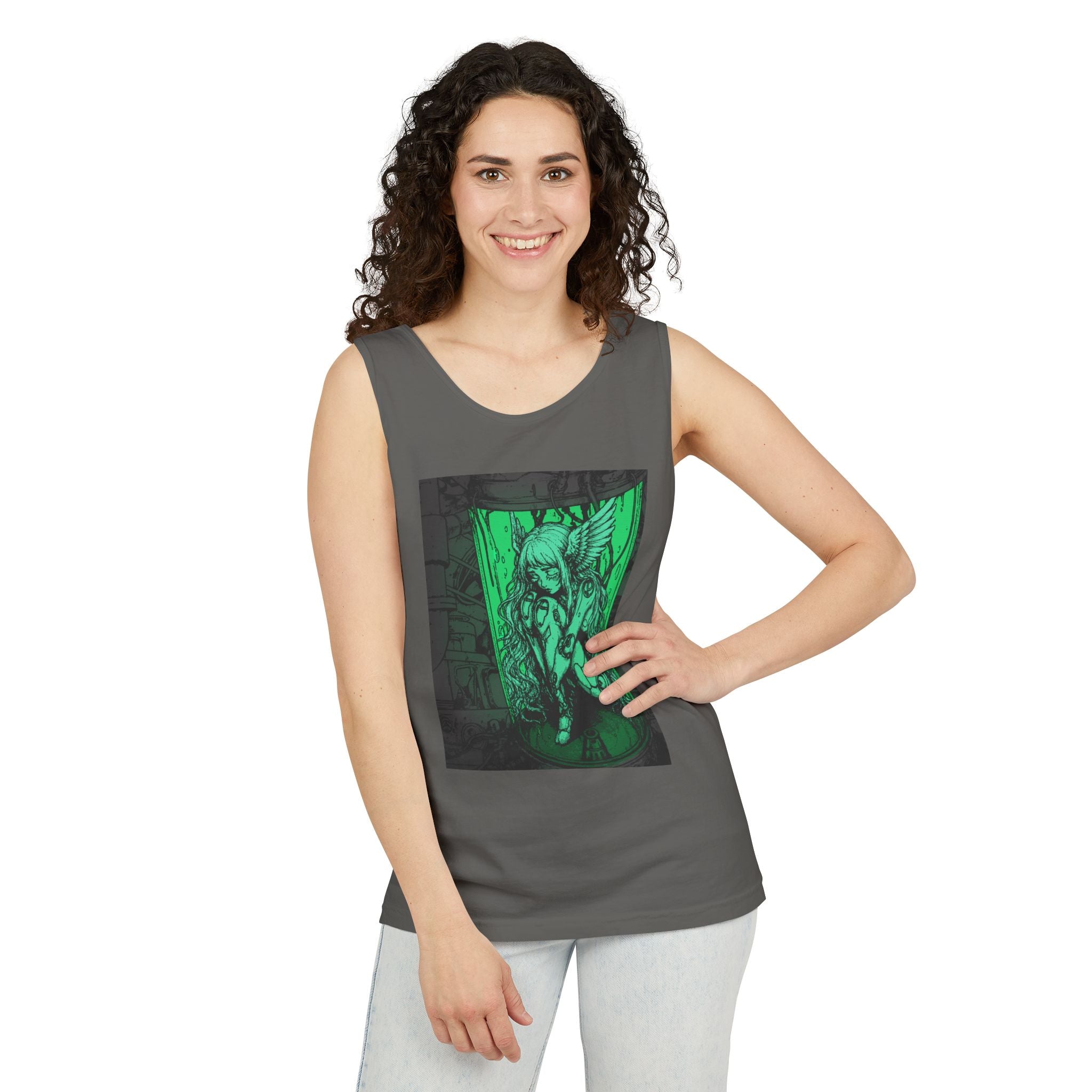 Angel Cyborg I | SPKTR Graphic Tank Top