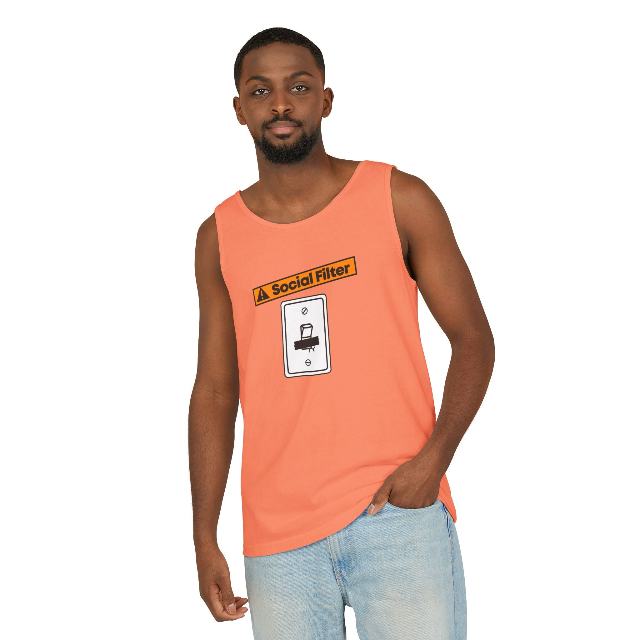 Social Filter | SPKTR Graphic Tank Top