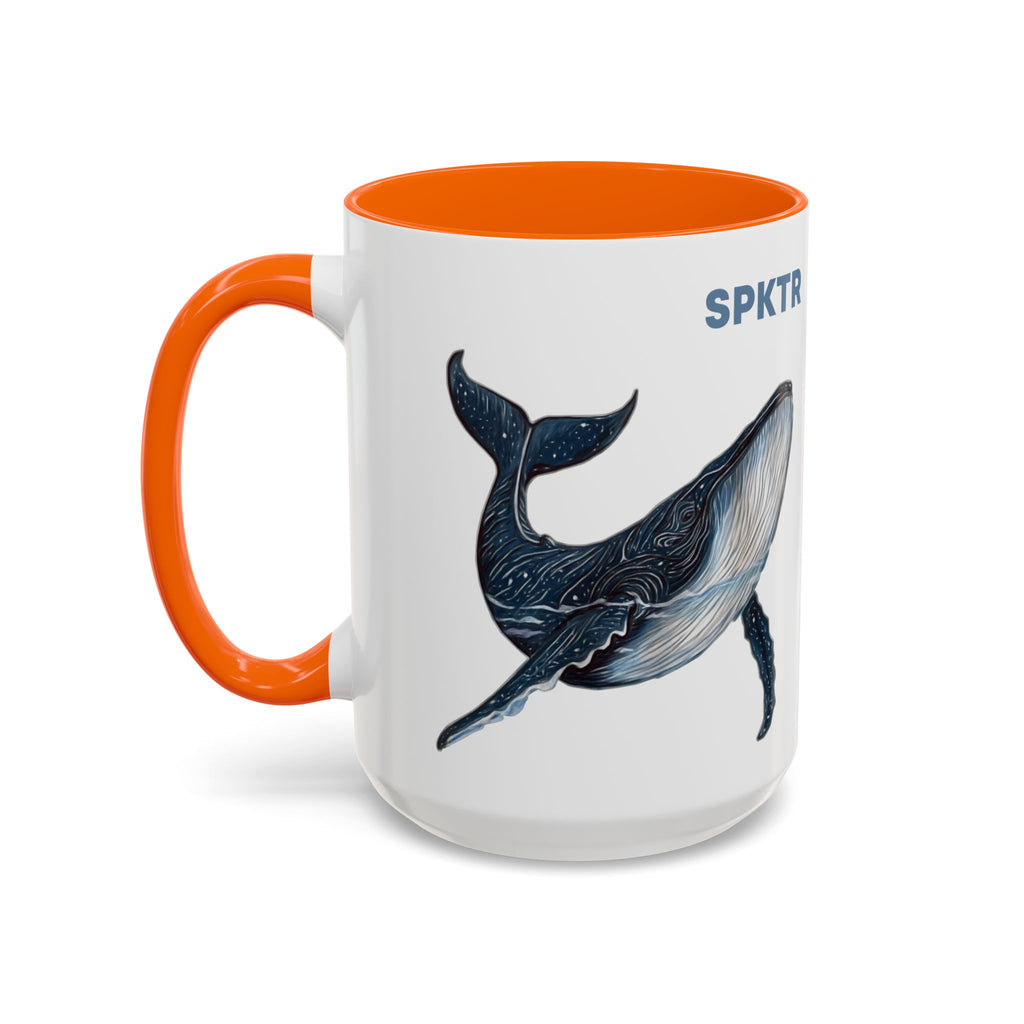 Leo the Blue Whale | Accent Coffee Mug 11oz or 15oz