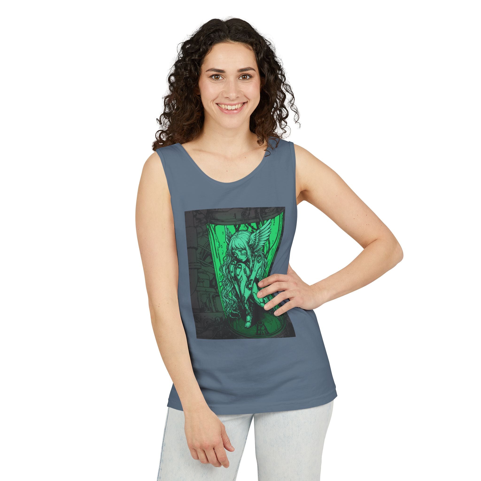 Angel Cyborg I | SPKTR Graphic Tank Top