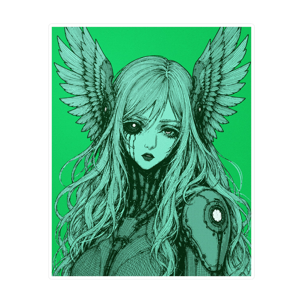 Anna Aguiar "Angel Cyborg ll" - Premium Vinyl Sticker
