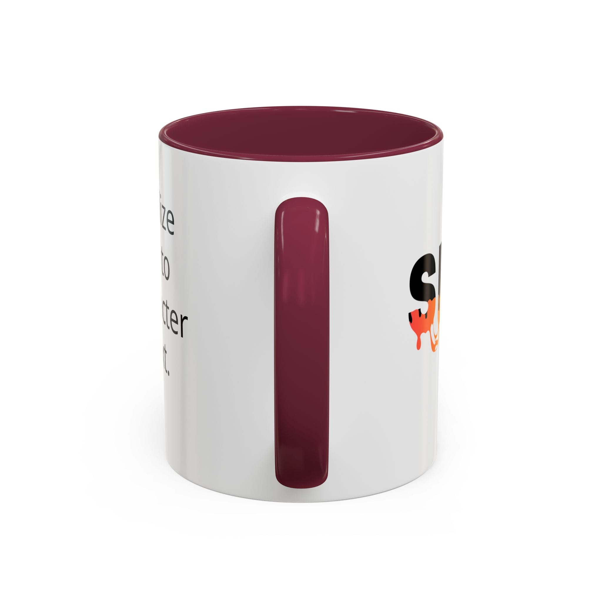 SPKTR Pride Drip | Personalized Accent Coffee Mug 11oz or 15oz