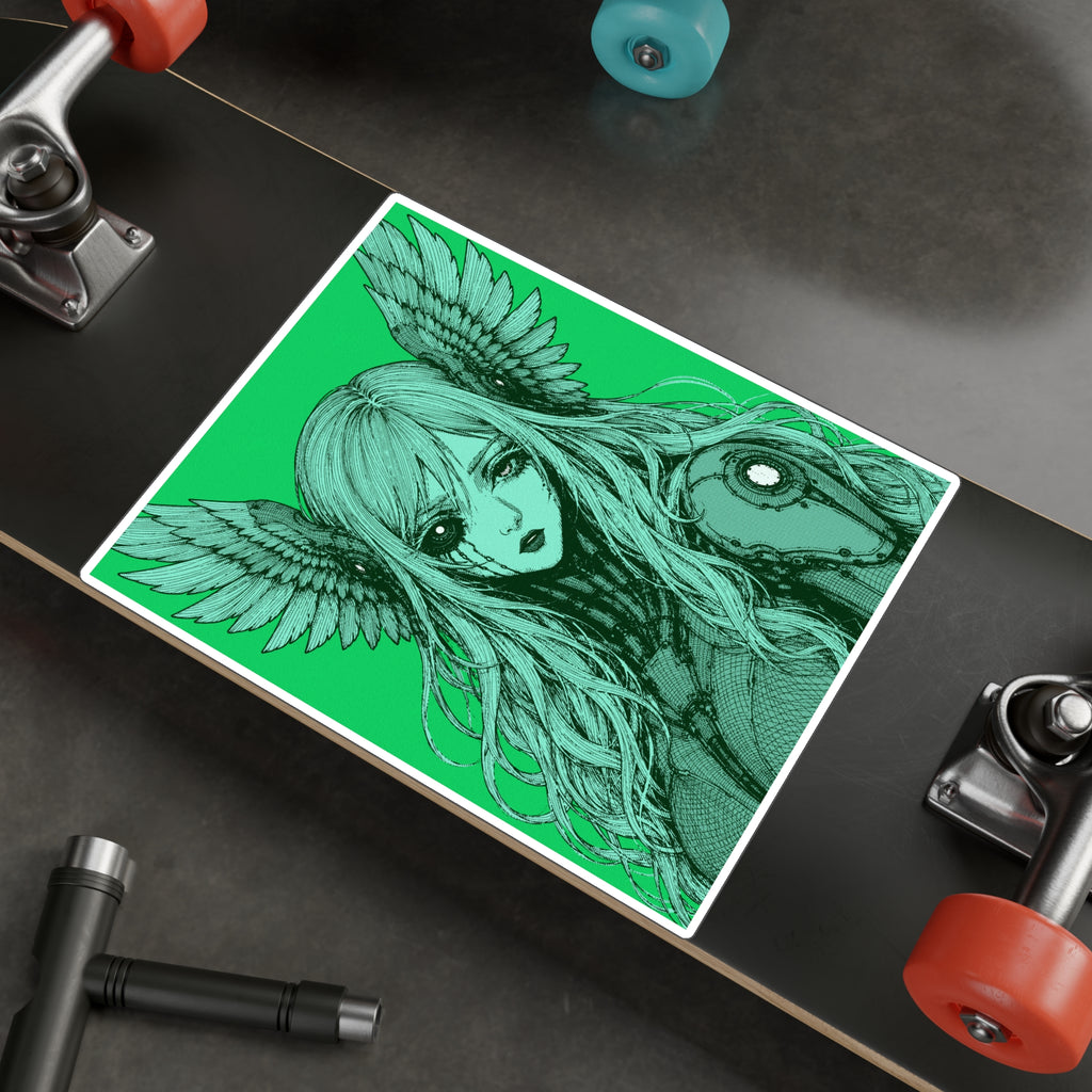 Anna Aguiar "Angel Cyborg ll" - Premium Vinyl Sticker
