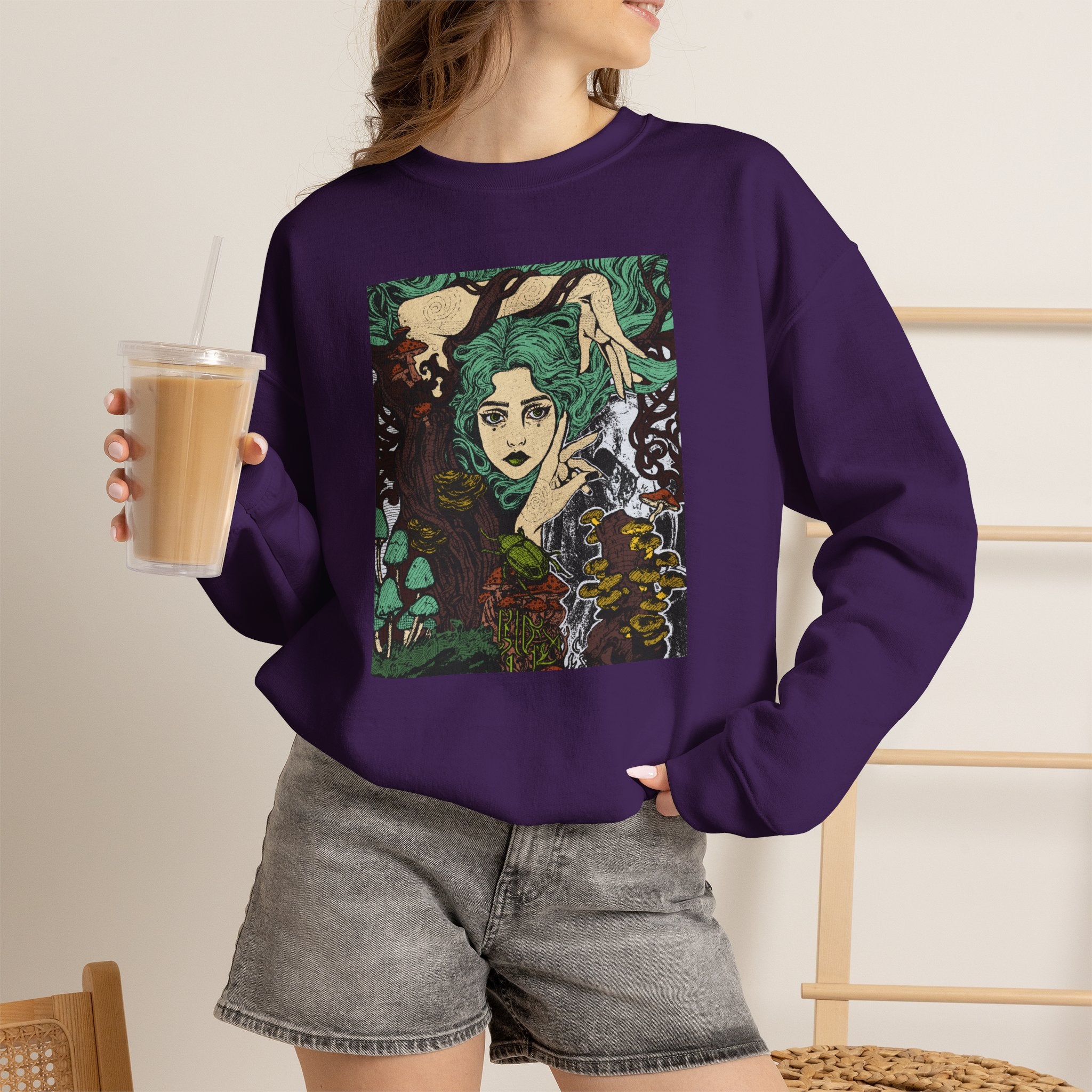 Aquela que Germina na Morte | SPKTR Graphic Sweatshirt