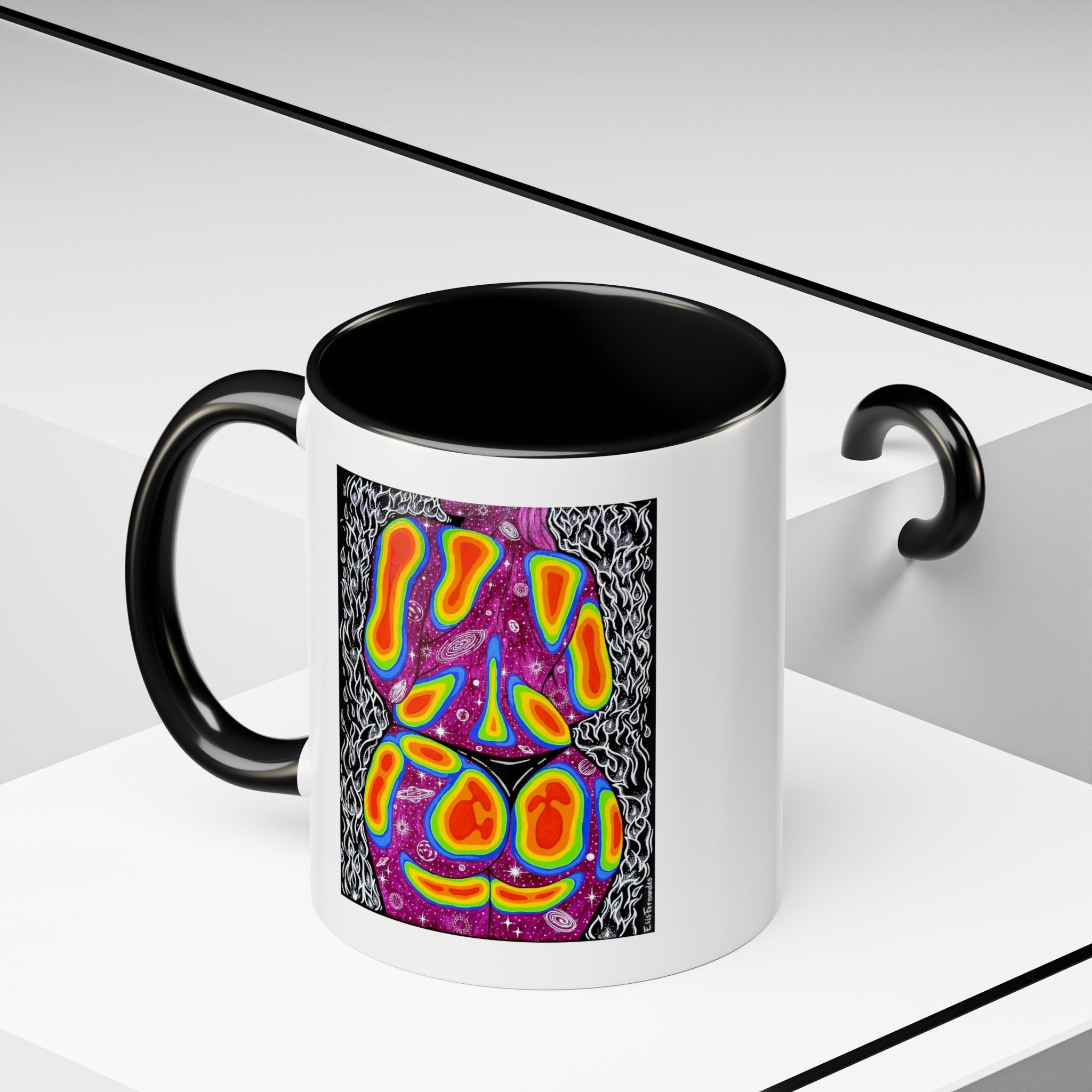 "Mulher, Um Universo" | Accent Coffee Mug 11oz or 15oz