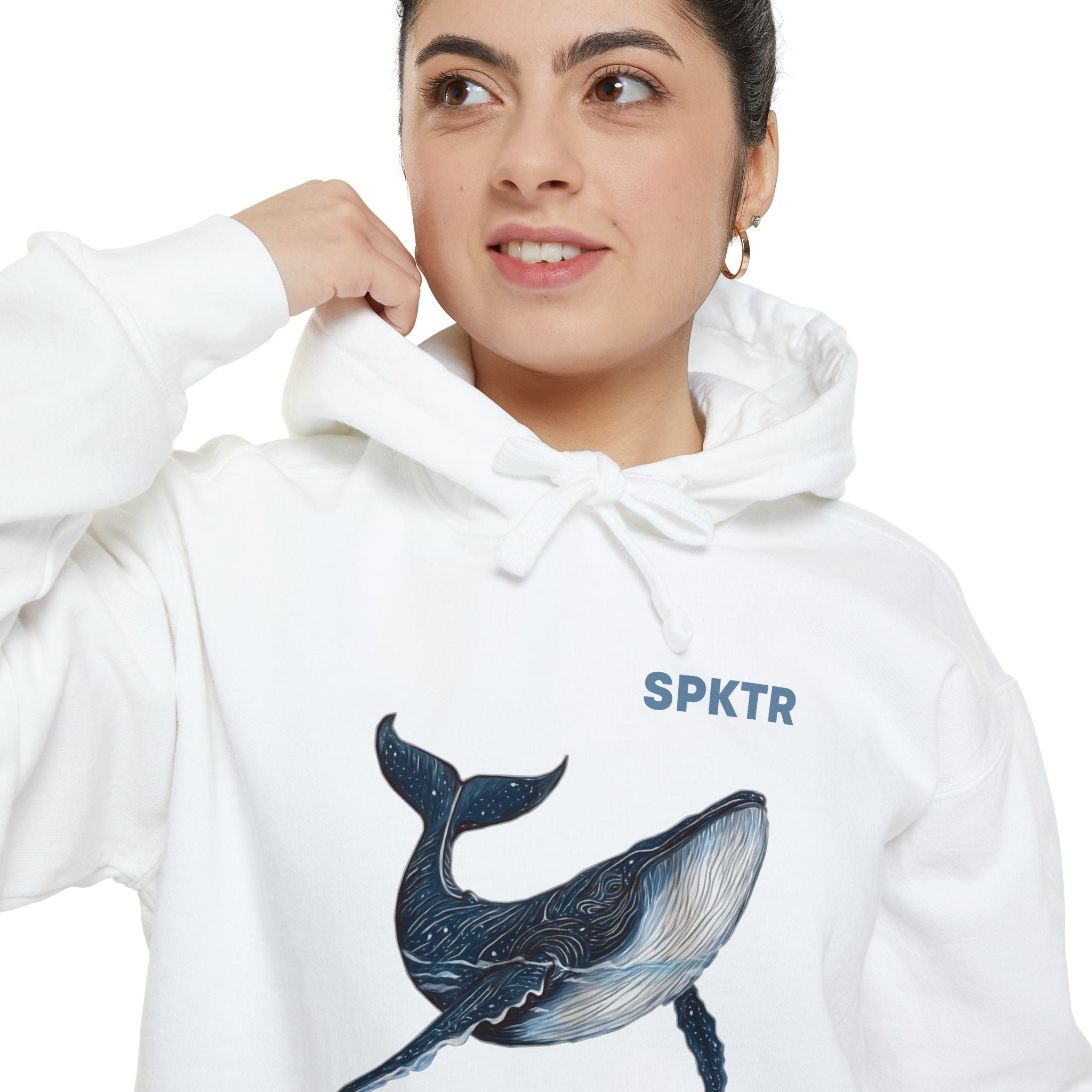 Leo the Blue Whale | SPKTR Hoodie