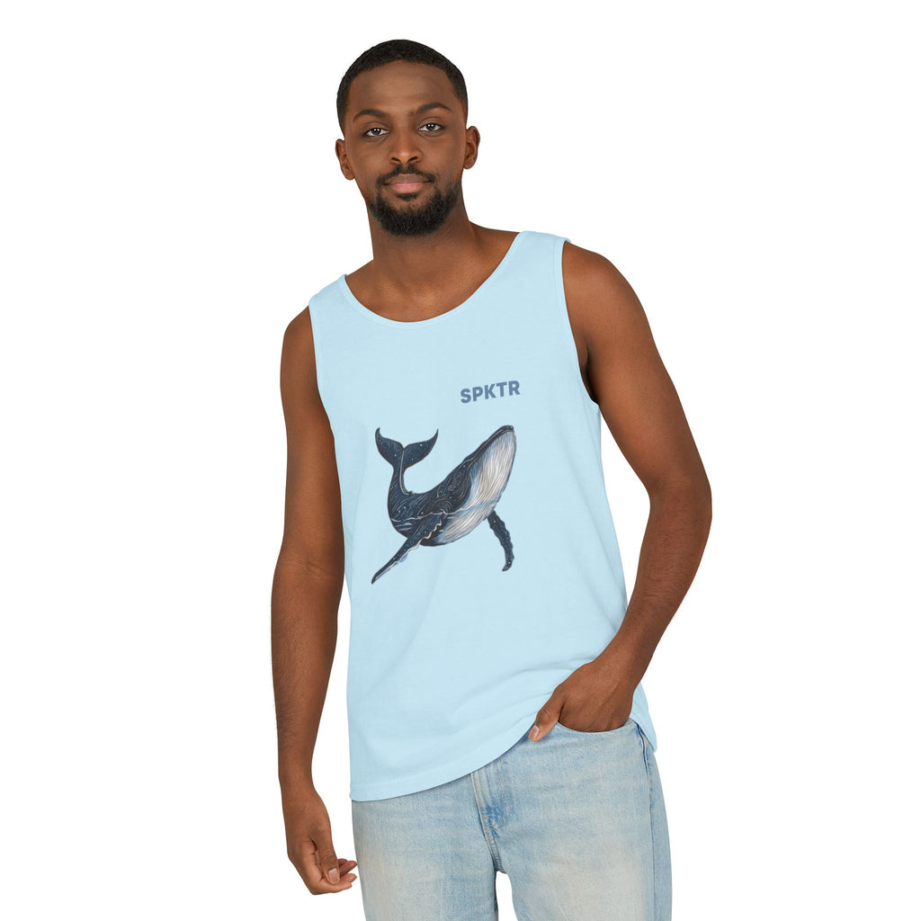 Leo the Blue Whale | SPKTR Graphic Tank Top