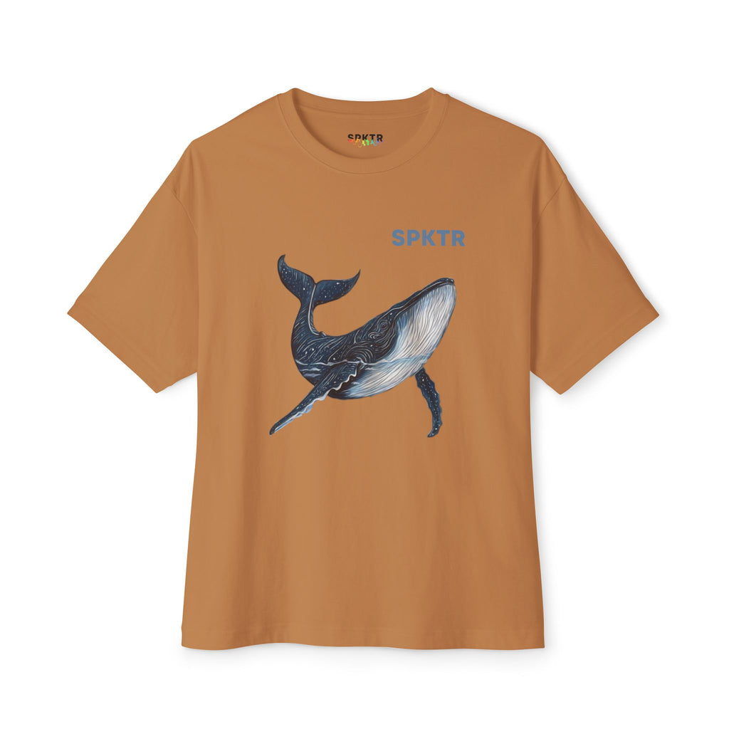 Leo the Blue Whale | SPKTR Oversized Shirt