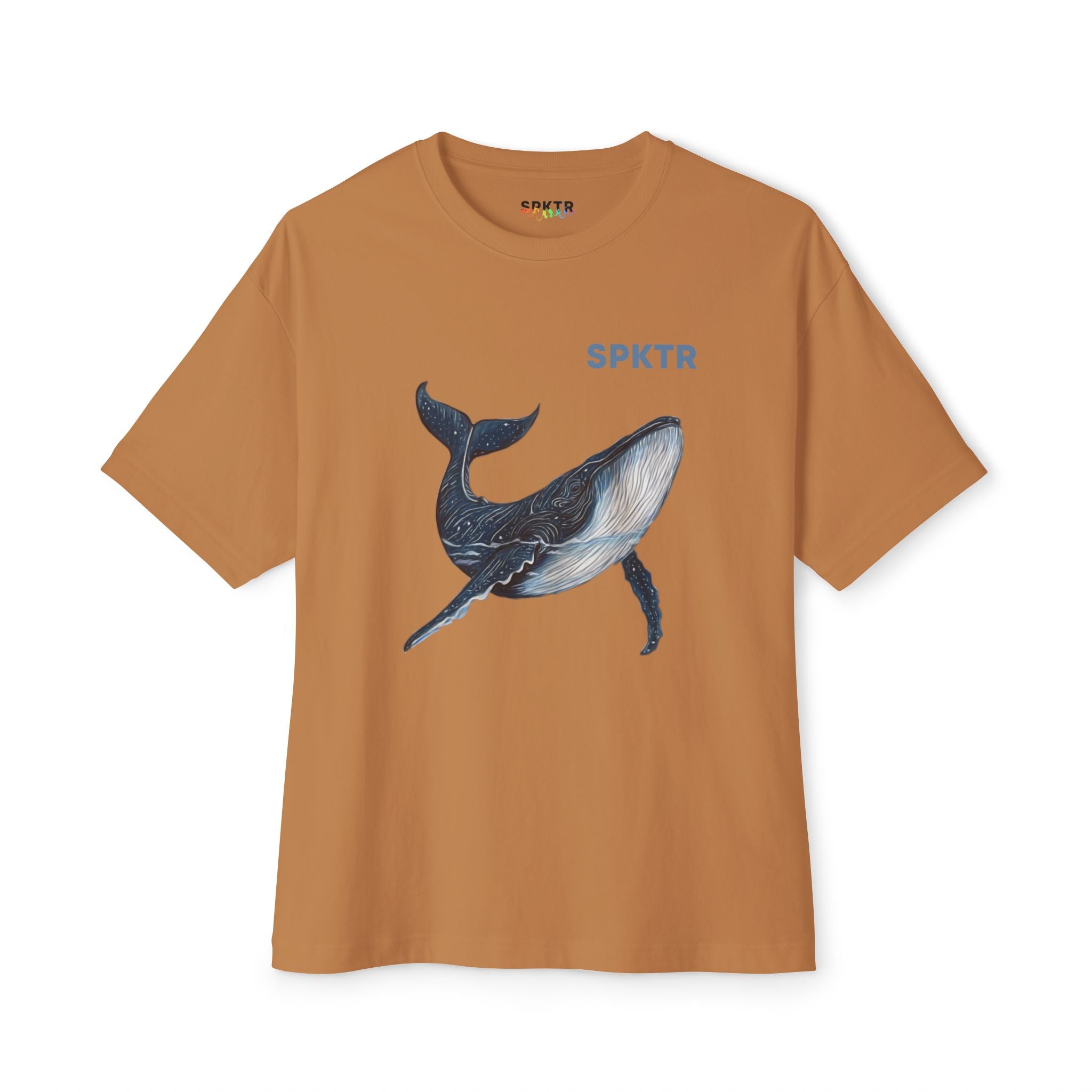 Leo the Blue Whale | SPKTR Oversized Shirt
