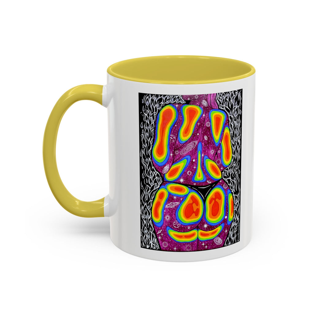 "Mulher, Um Universo" | Personalized Accent Coffee Mug 11oz or 15oz