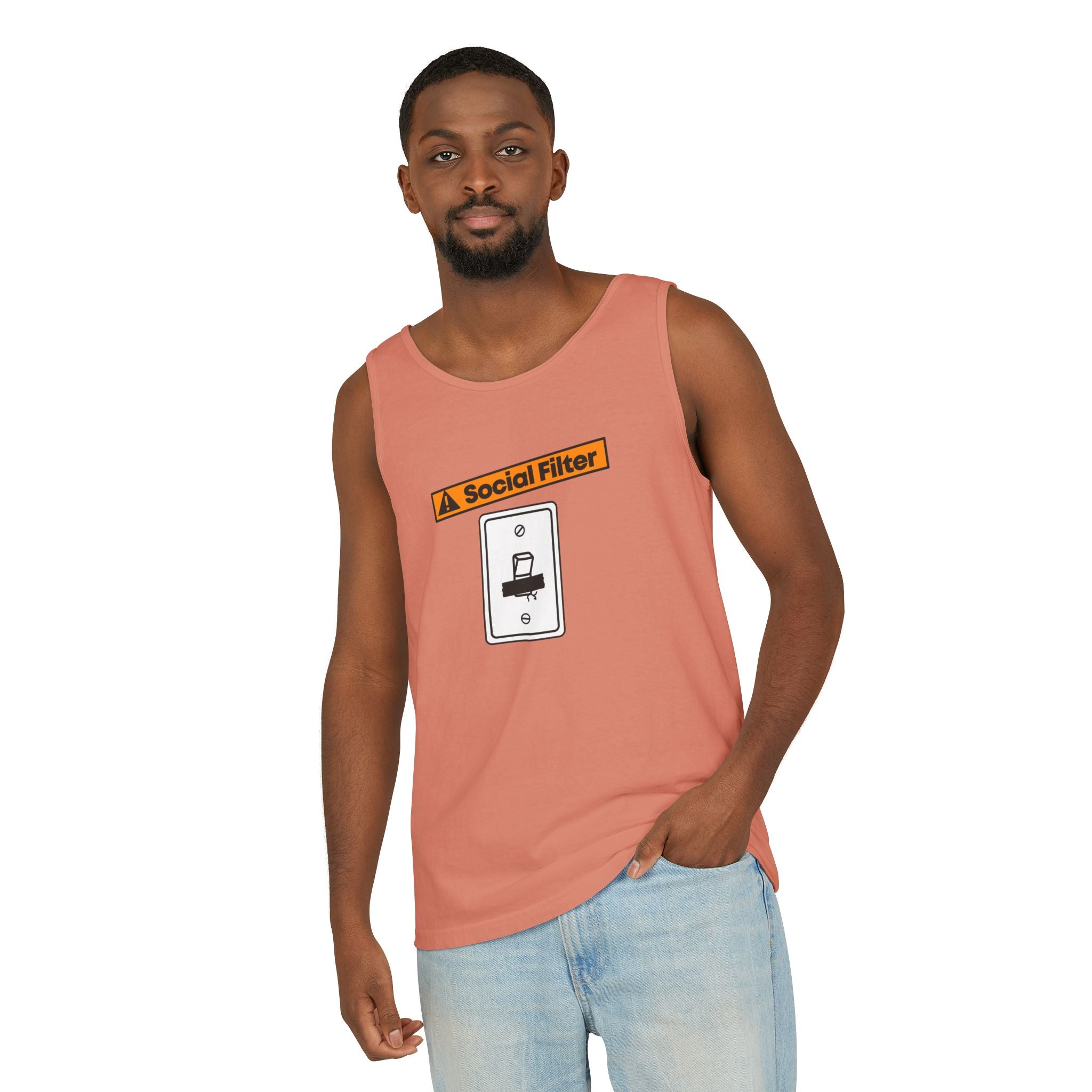 Social Filter | SPKTR Graphic Tank Top
