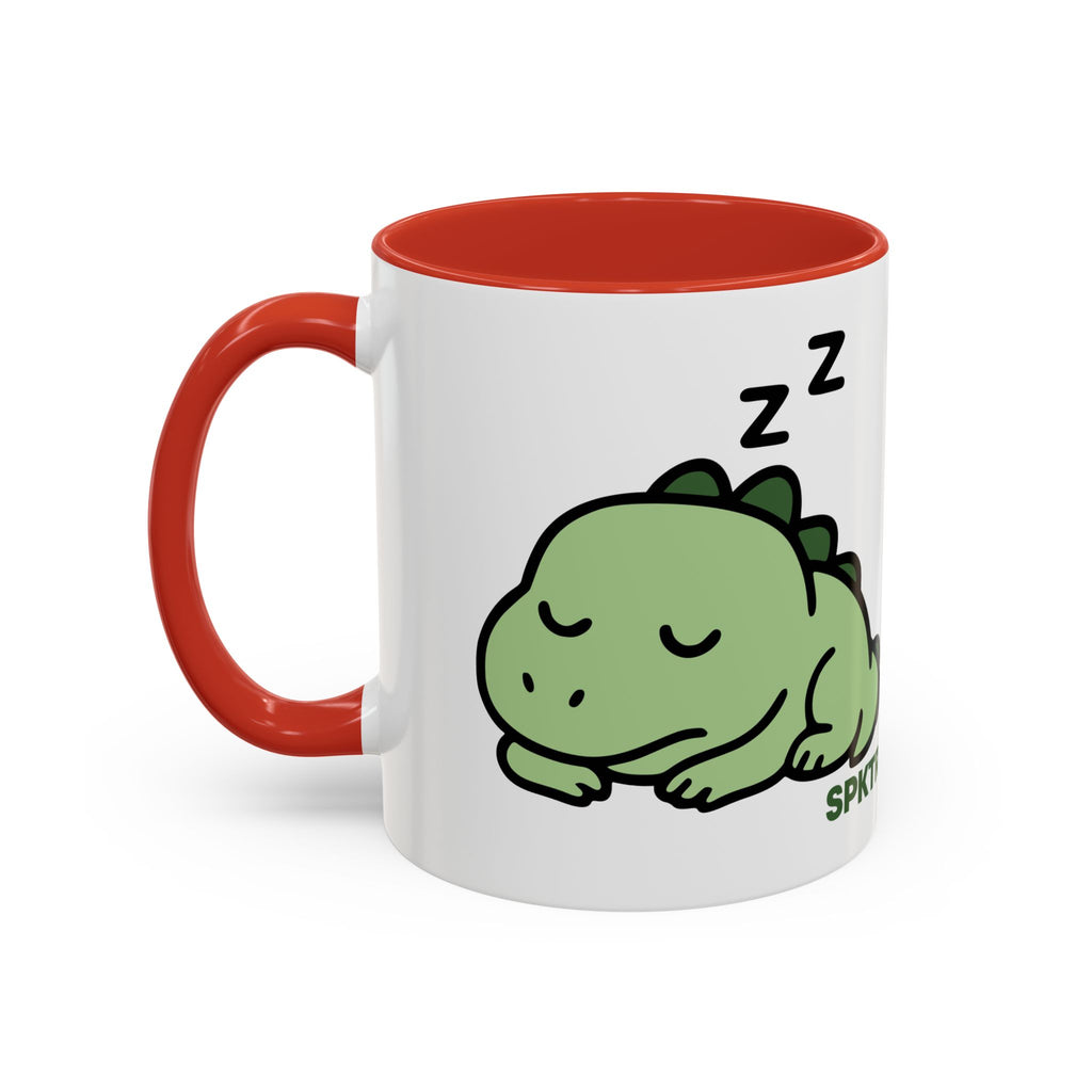 Sleepy Teeny-Rex | Accent Coffee Mug 11oz or 15oz