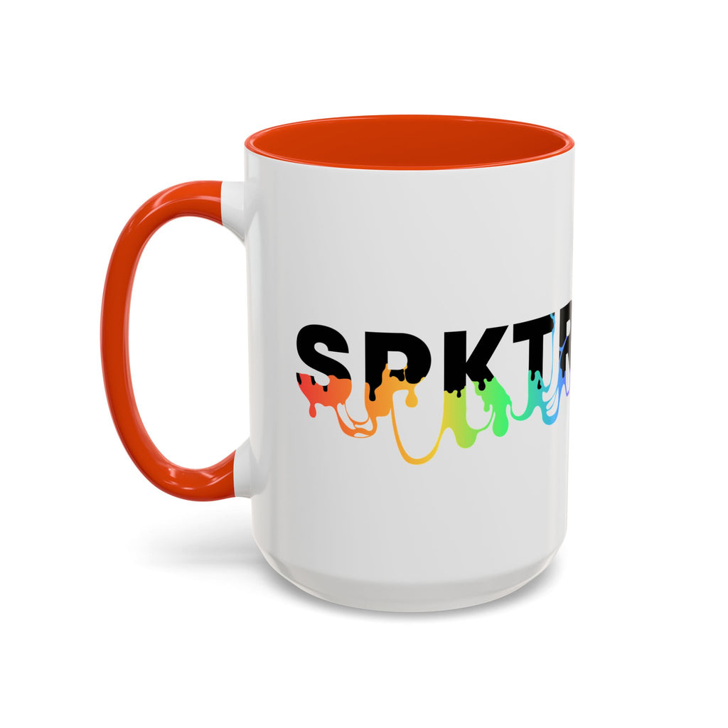 SPKTR Pride Drip | Personalized Accent Coffee Mug 11oz or 15oz