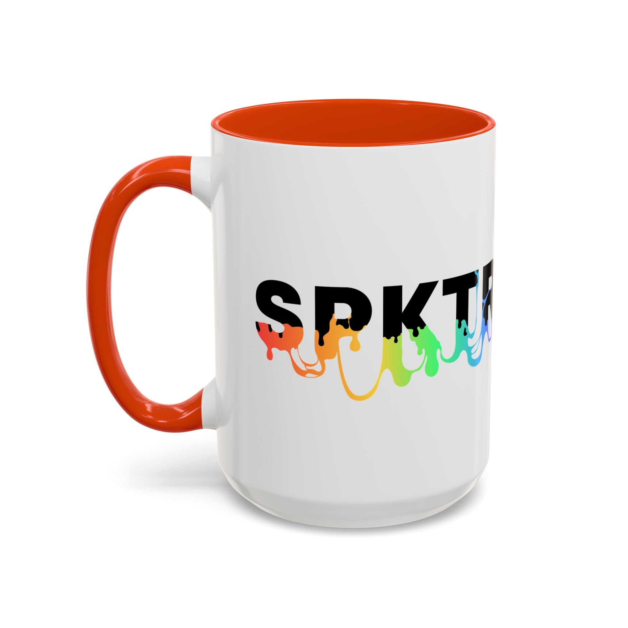 SPKTR Pride Drip | Personalized Accent Coffee Mug 11oz or 15oz