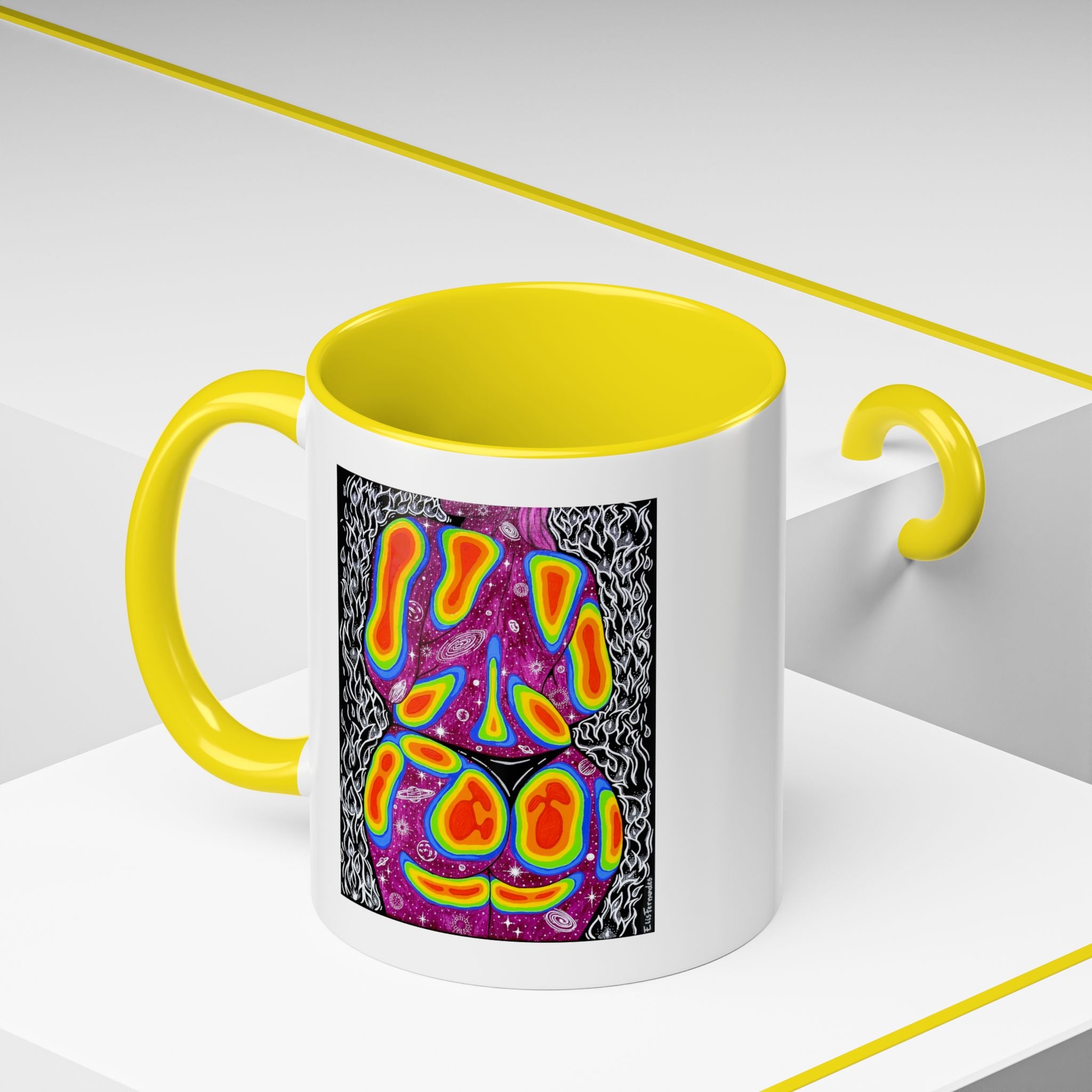 "Mulher, Um Universo" | Accent Coffee Mug 11oz or 15oz