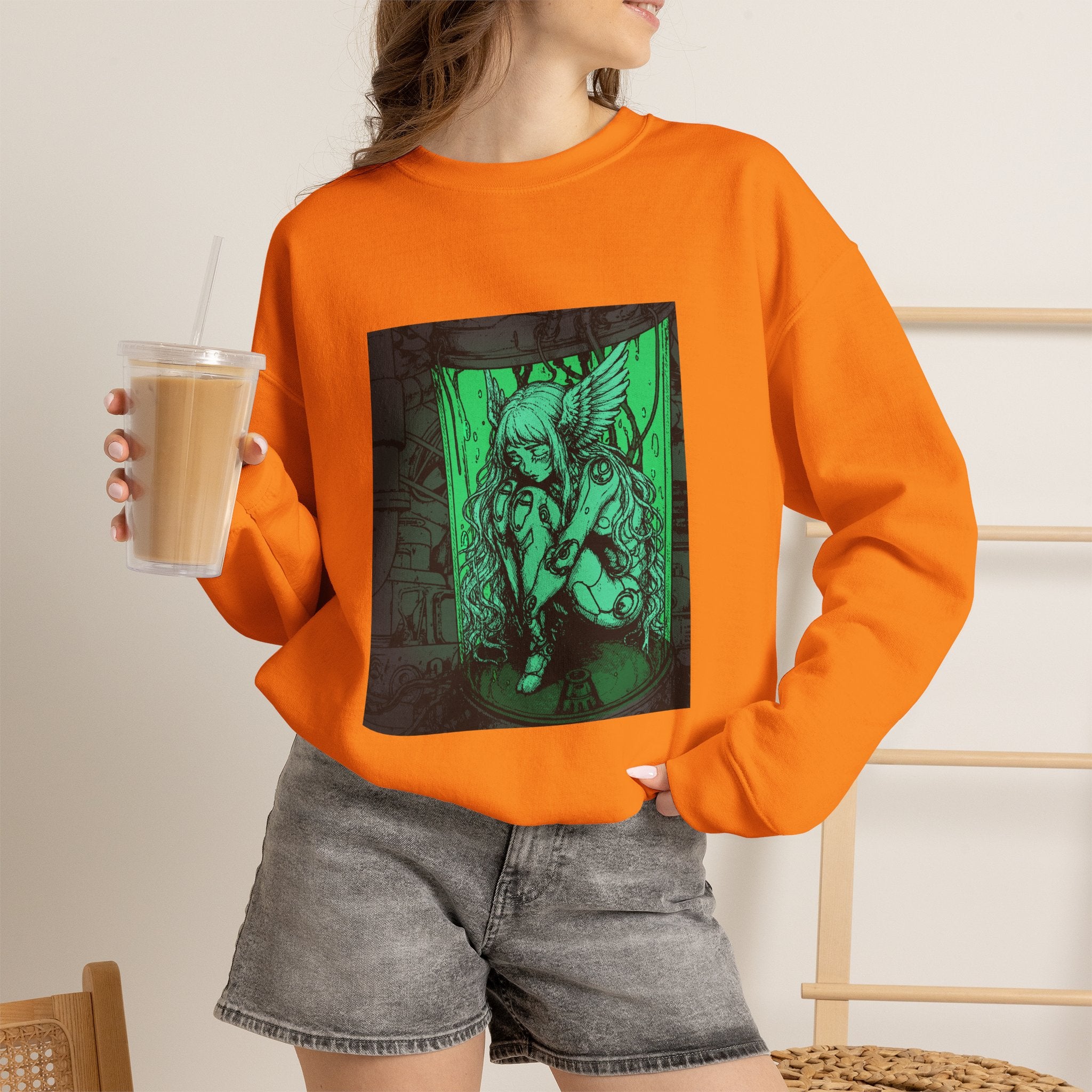 Angel Cyborg I | SPKTR Graphic Sweatshirt