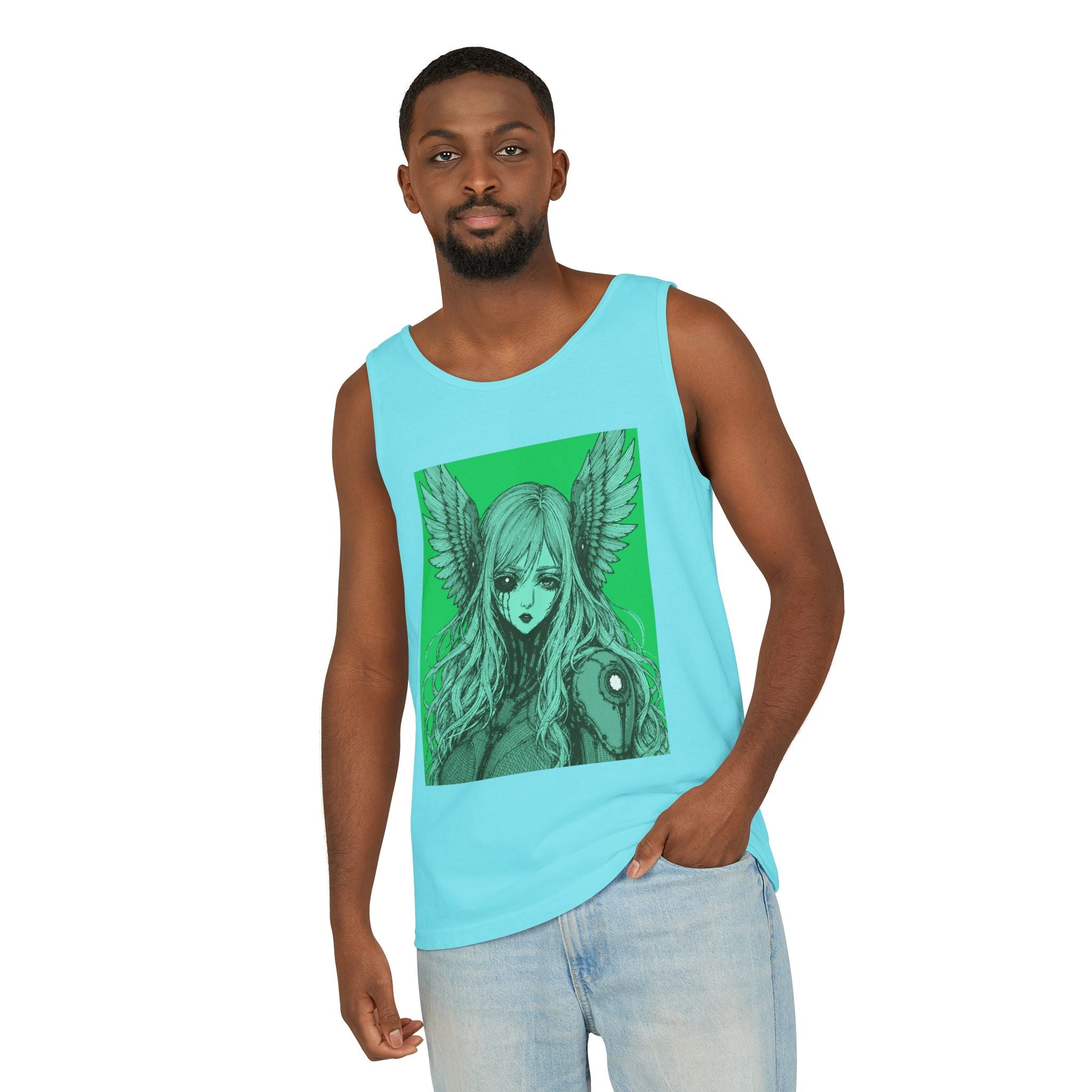 Angel Cyborg II | SPKTR Graphic Tank Top
