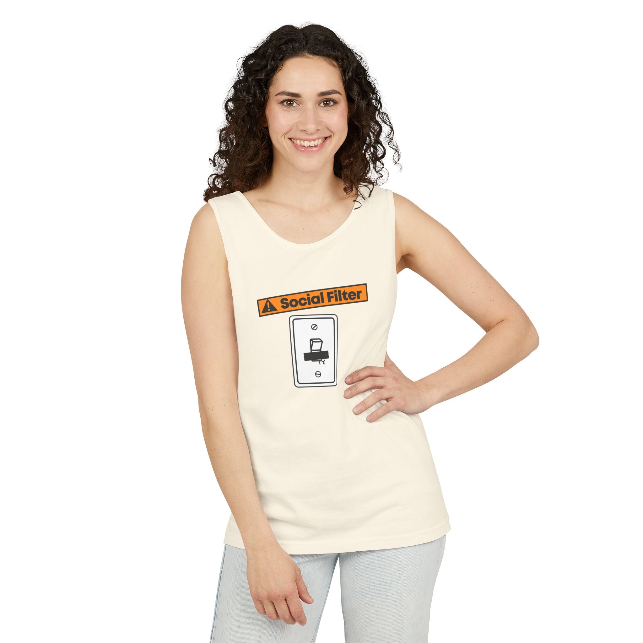 Social Filter | SPKTR Graphic Tank Top