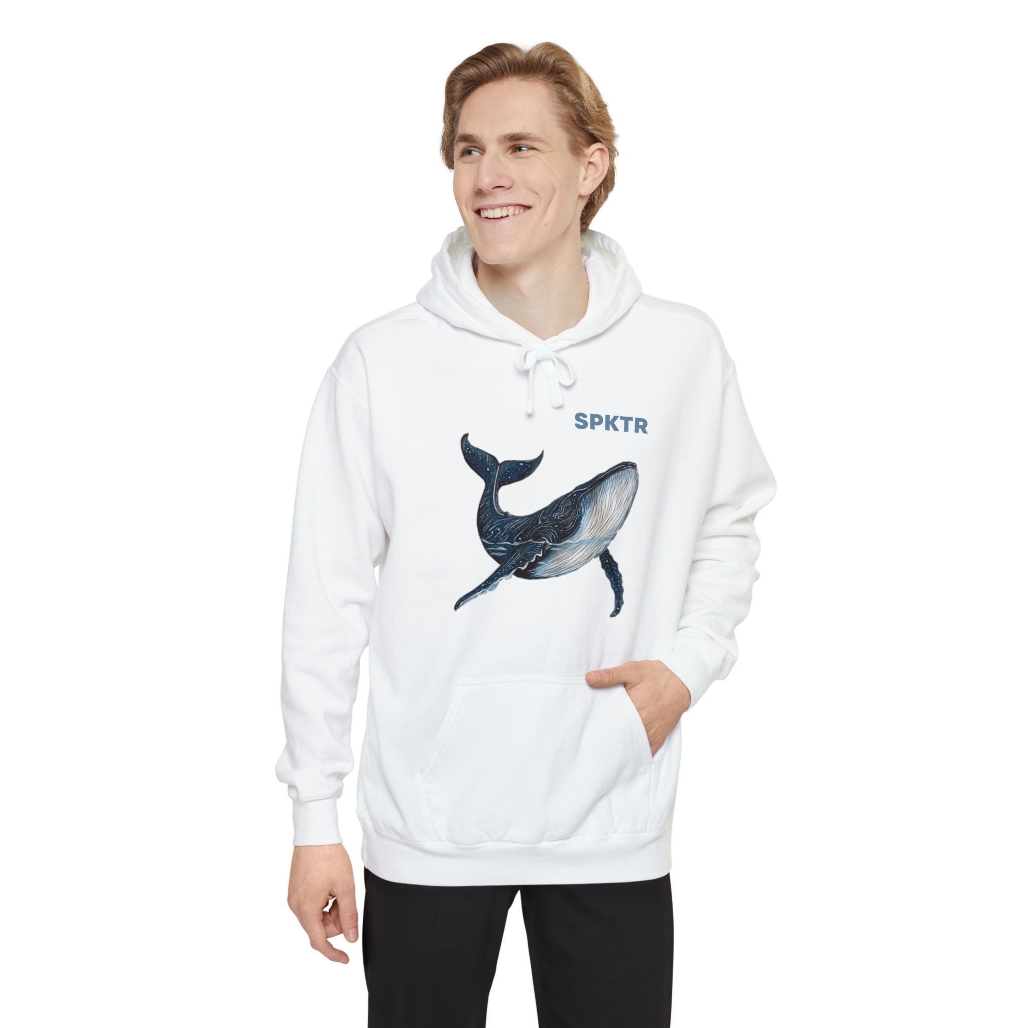 Leo the Blue Whale | SPKTR Hoodie