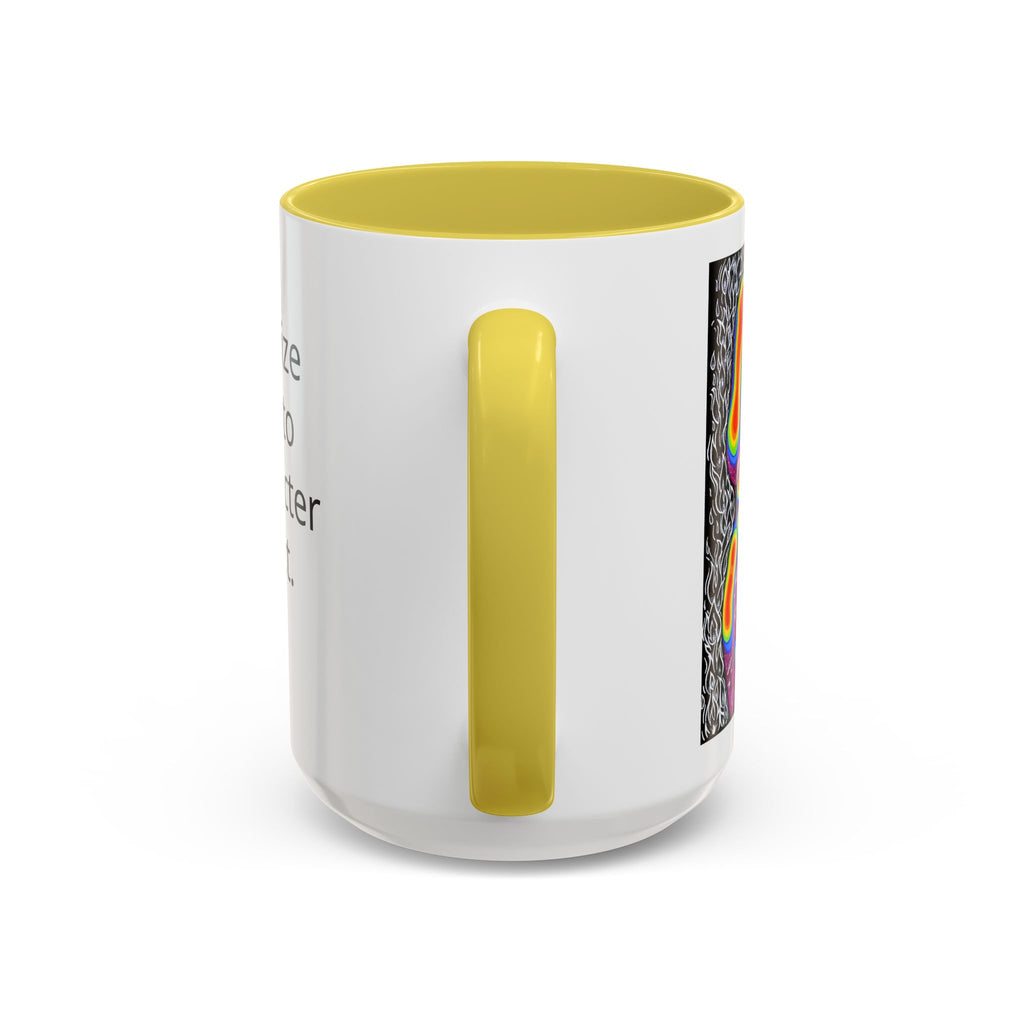 "Mulher, Um Universo" | Personalized Accent Coffee Mug 11oz or 15oz