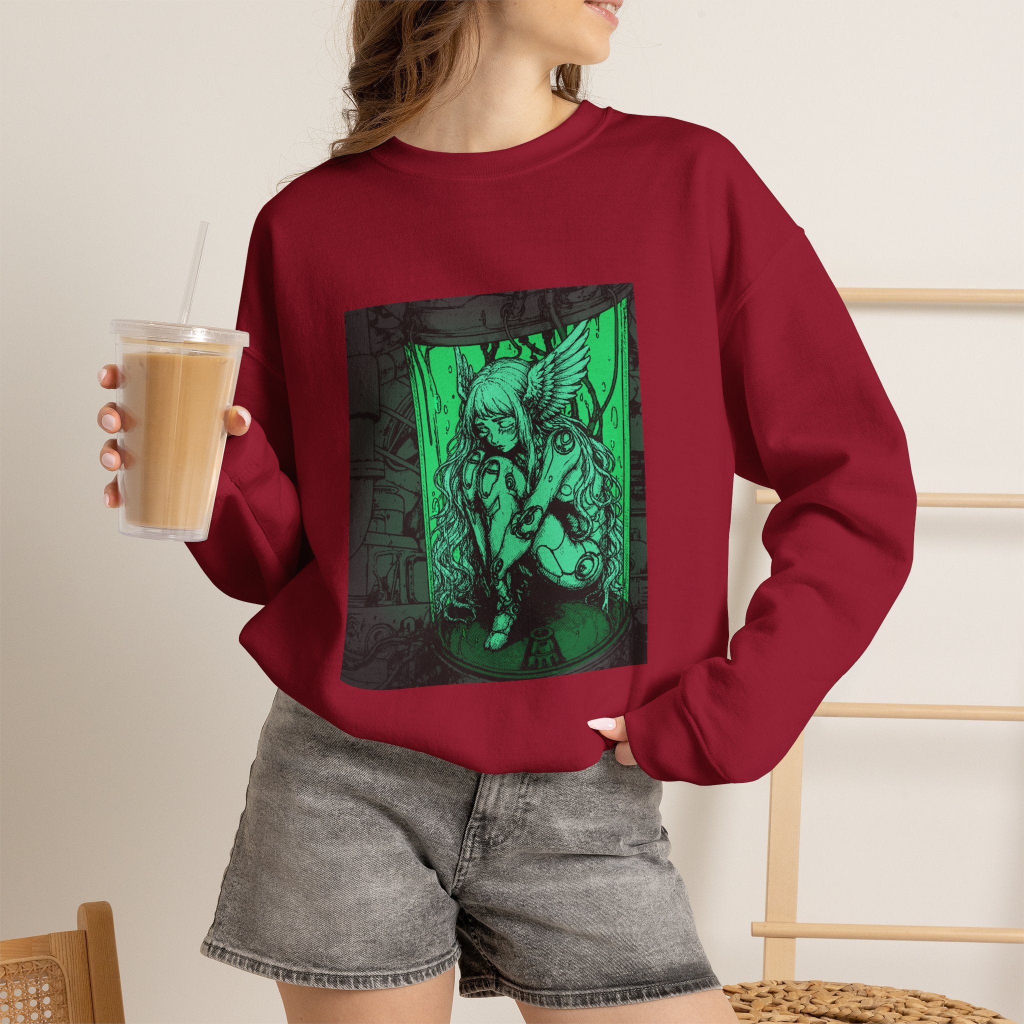 Angel Cyborg I | SPKTR Graphic Sweatshirt