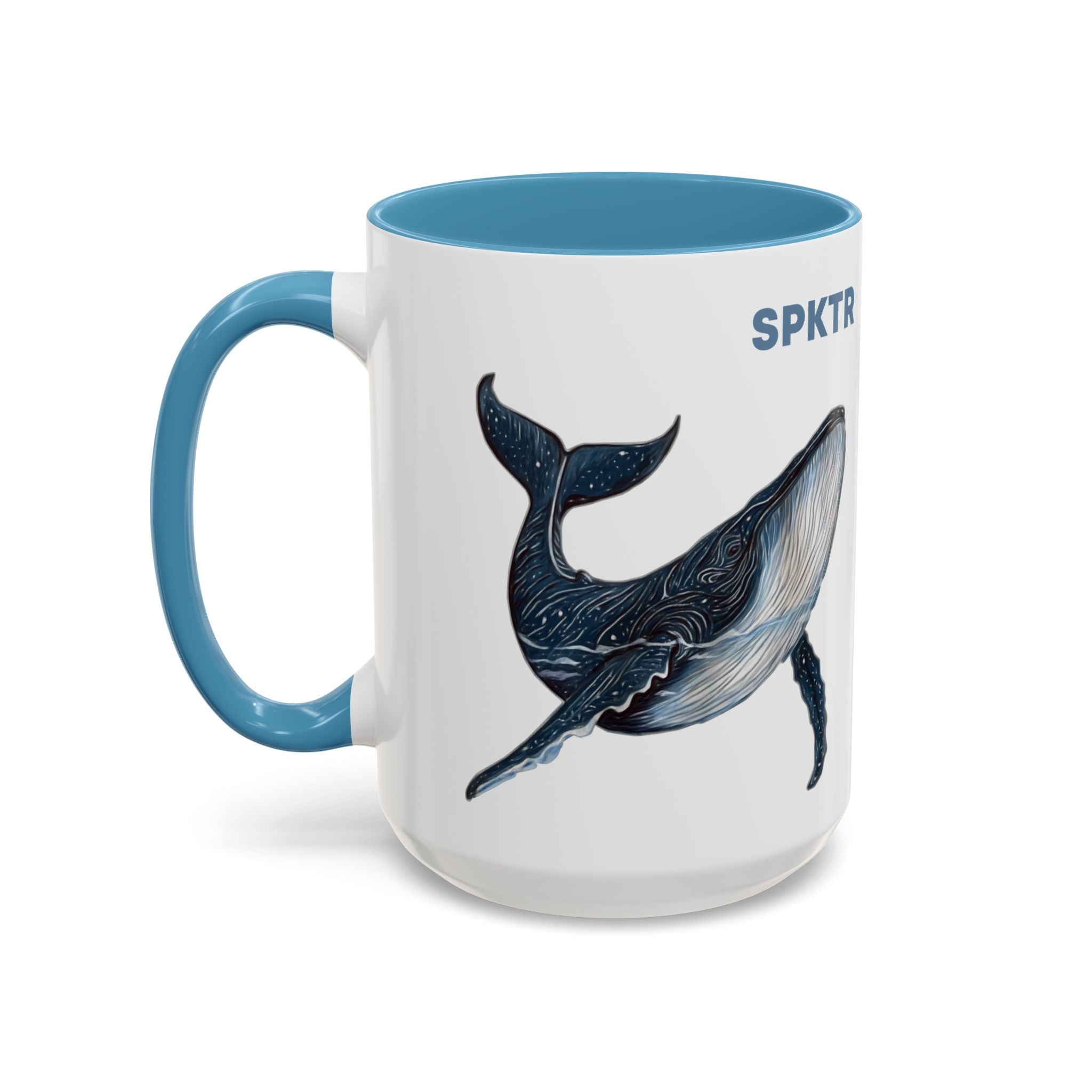 Leo the Blue Whale | Accent Coffee Mug 11oz or 15oz