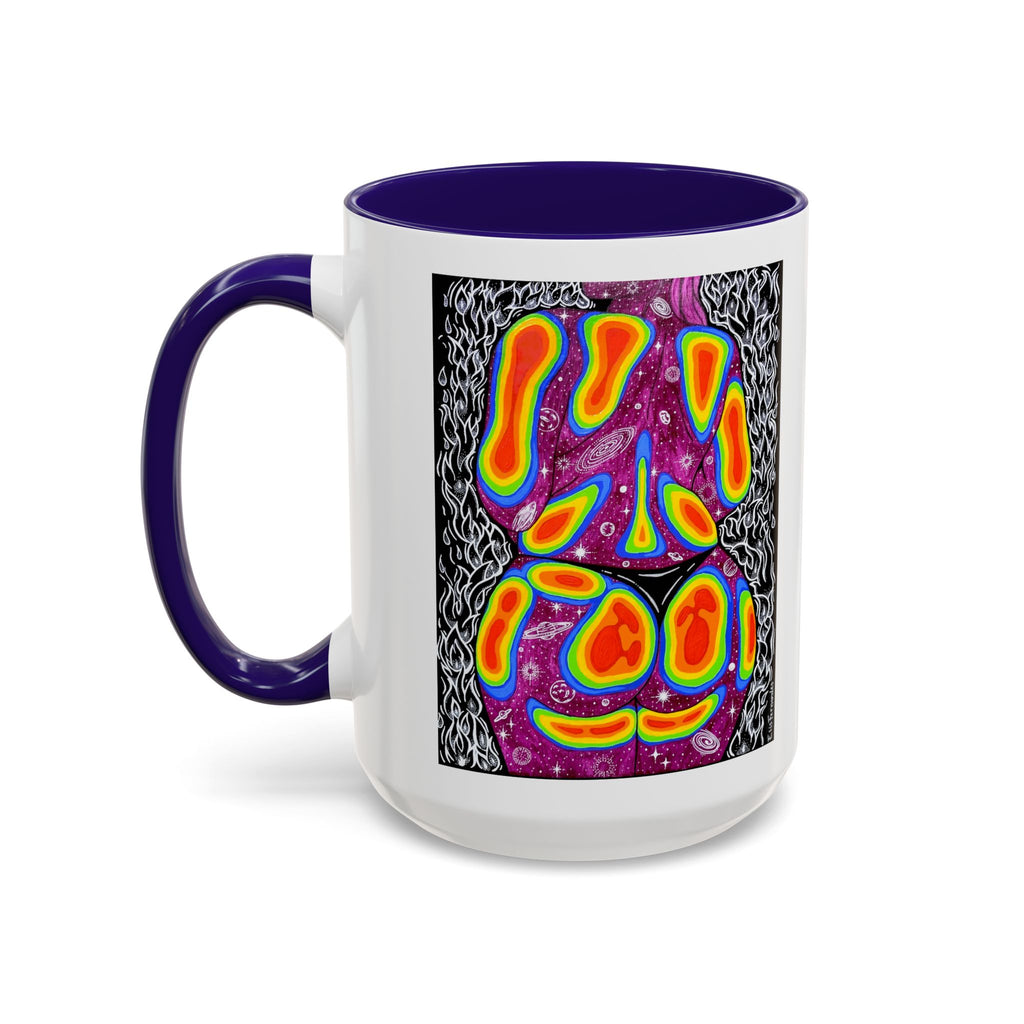 "Mulher, Um Universo" | Personalized Accent Coffee Mug 11oz or 15oz