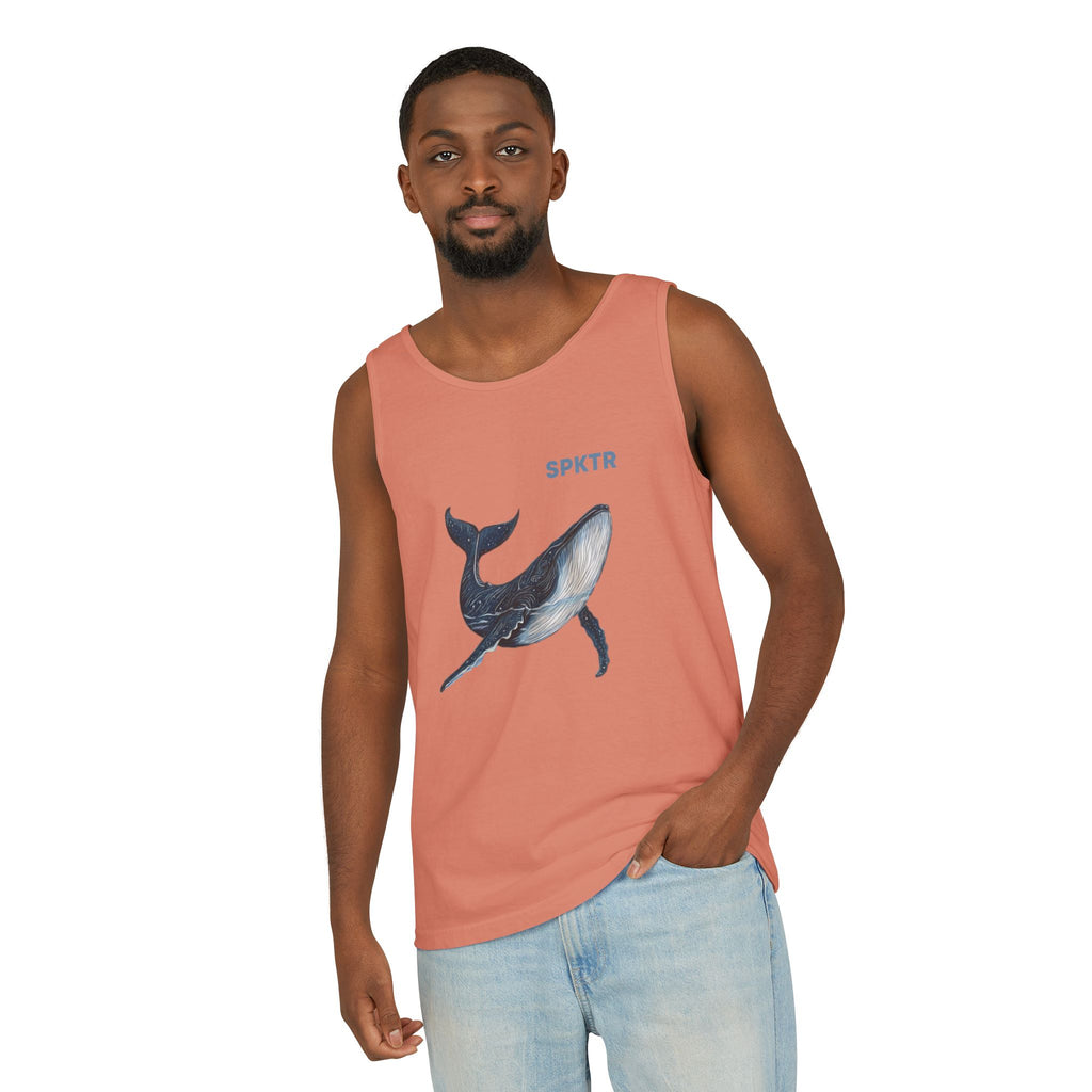 Leo the Blue Whale | SPKTR Graphic Tank Top