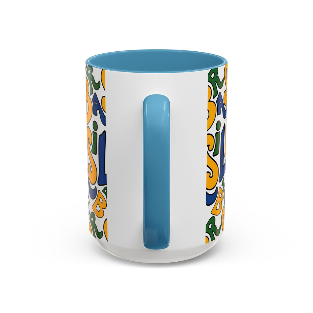 Brasil Typography | Accent Coffee Mug 11oz or 15oz