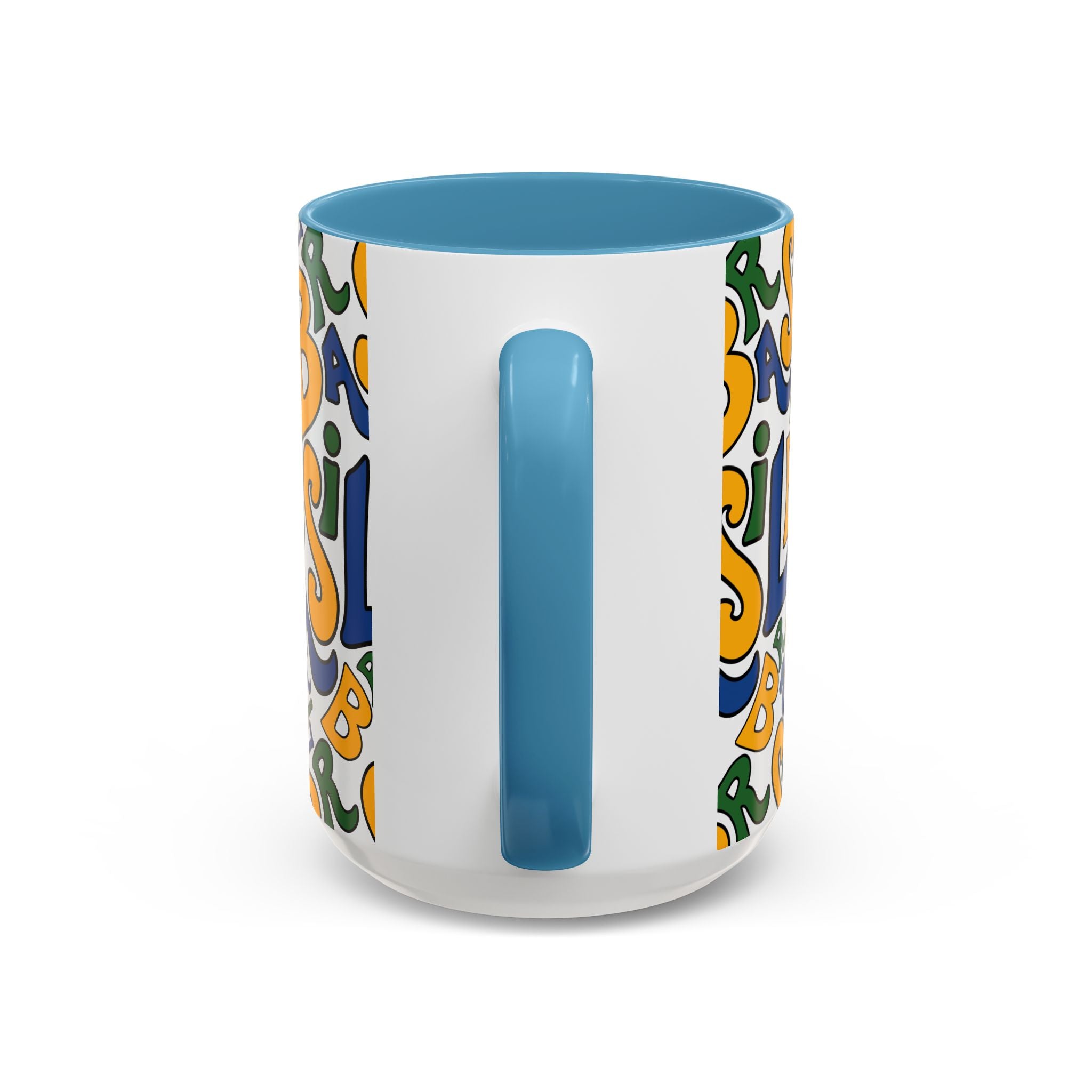 Brasil Typography | Accent Coffee Mug 11oz or 15oz