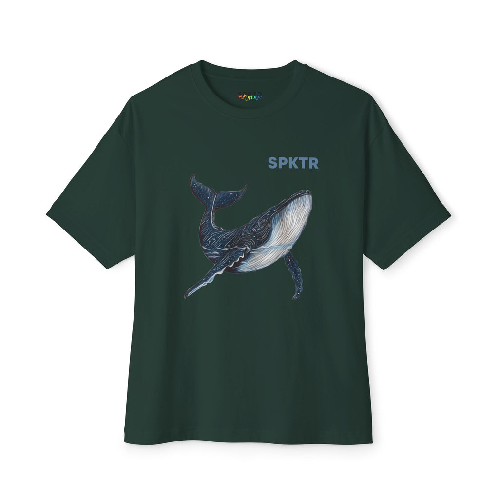 Leo the Blue Whale | SPKTR Oversized Shirt