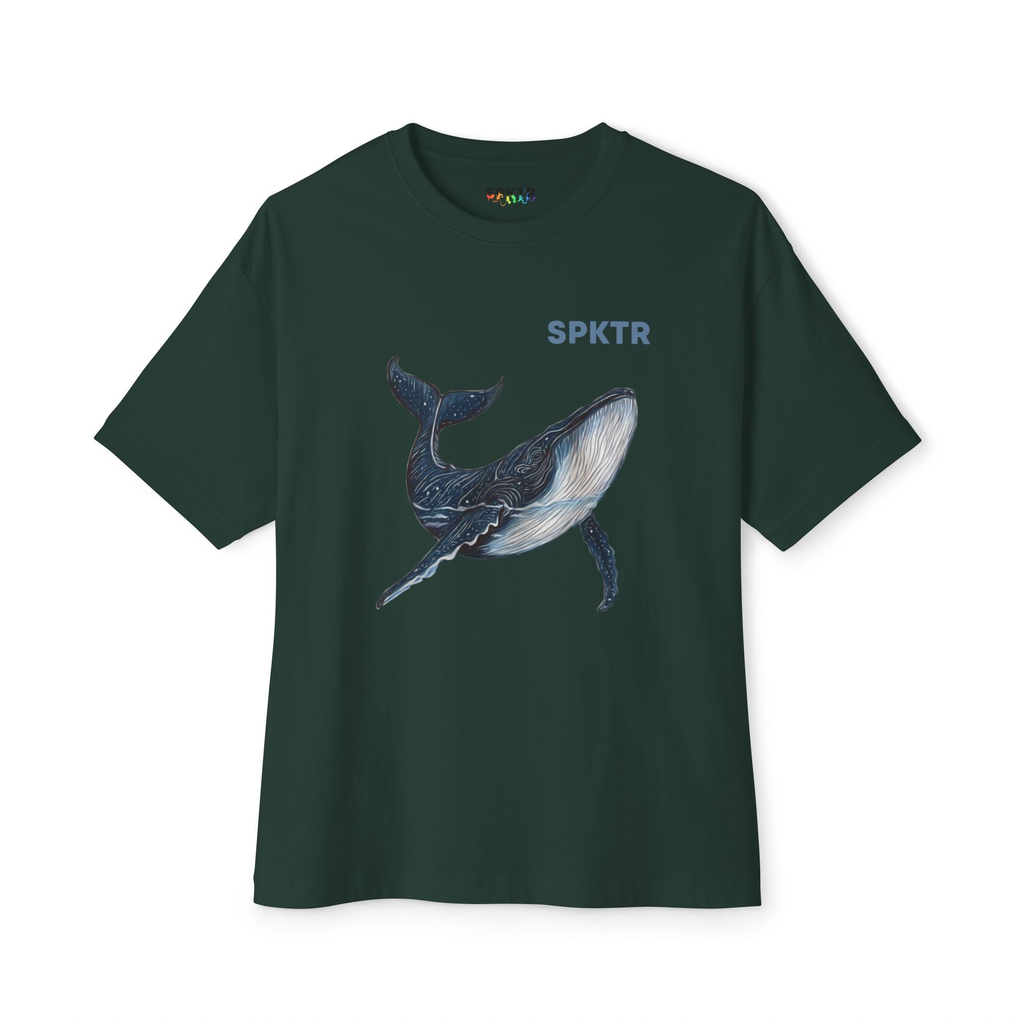 Leo the Blue Whale | SPKTR Oversized Shirt