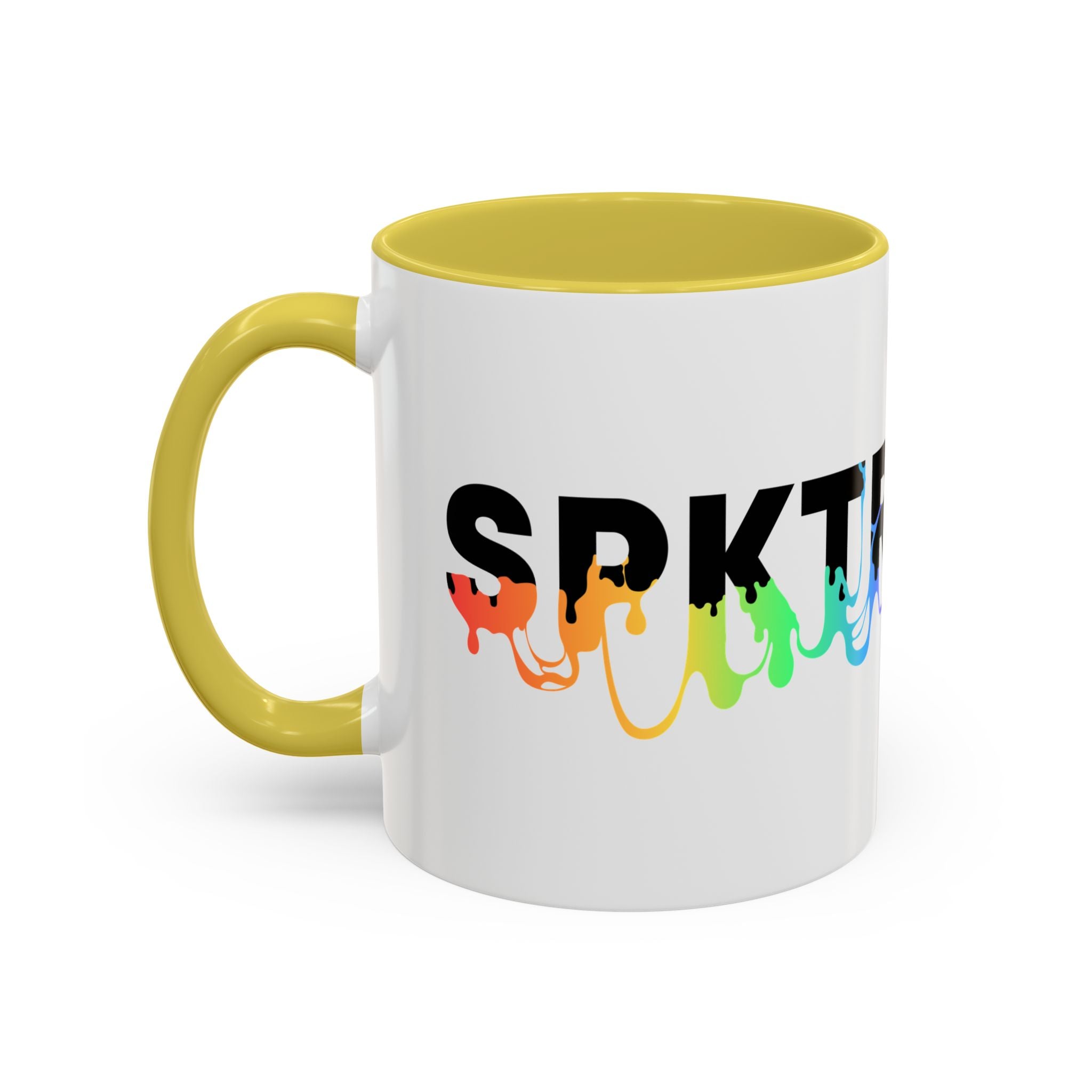 SPKTR Pride Drip | Personalized Accent Coffee Mug 11oz or 15oz