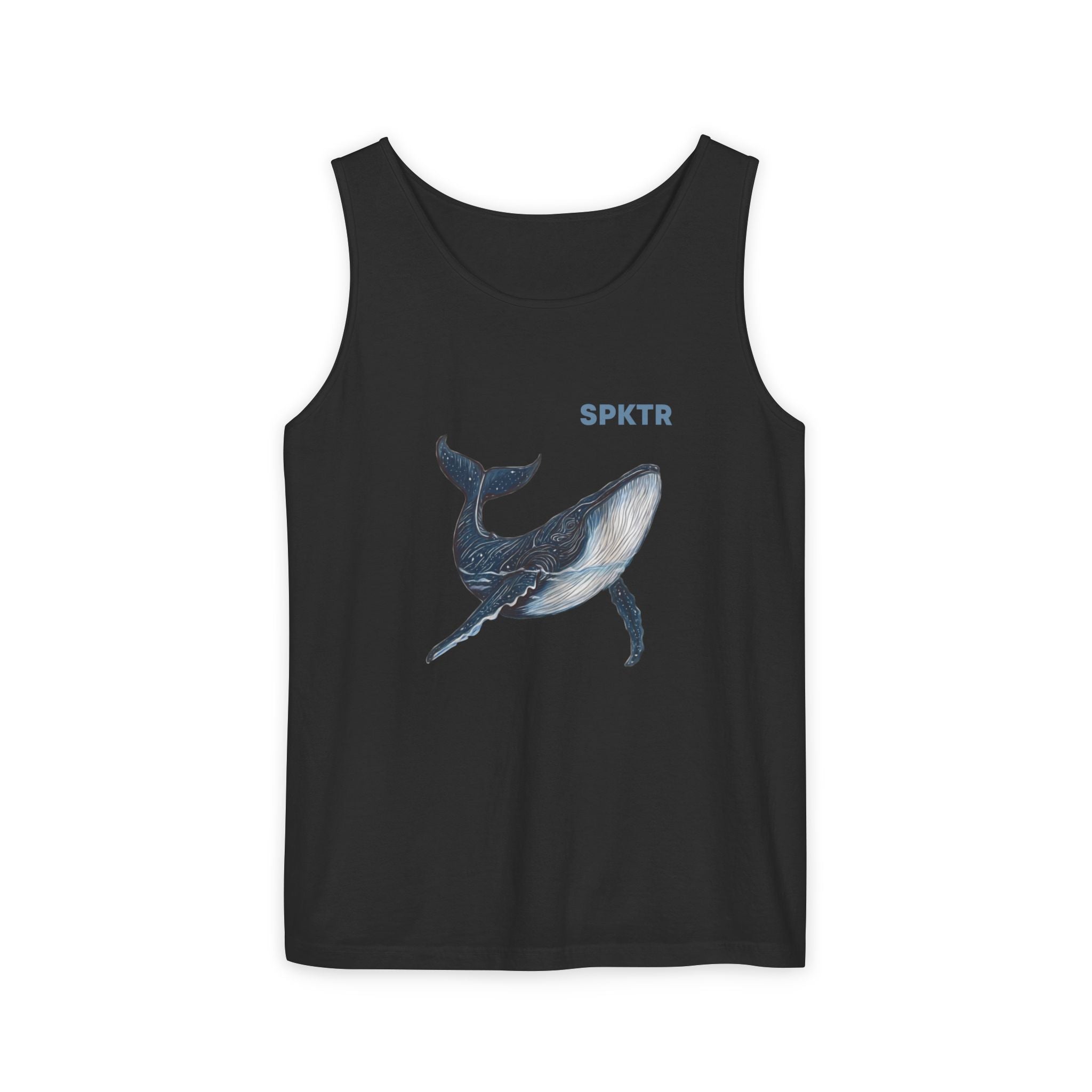 Leo the Blue Whale | SPKTR Graphic Tank Top