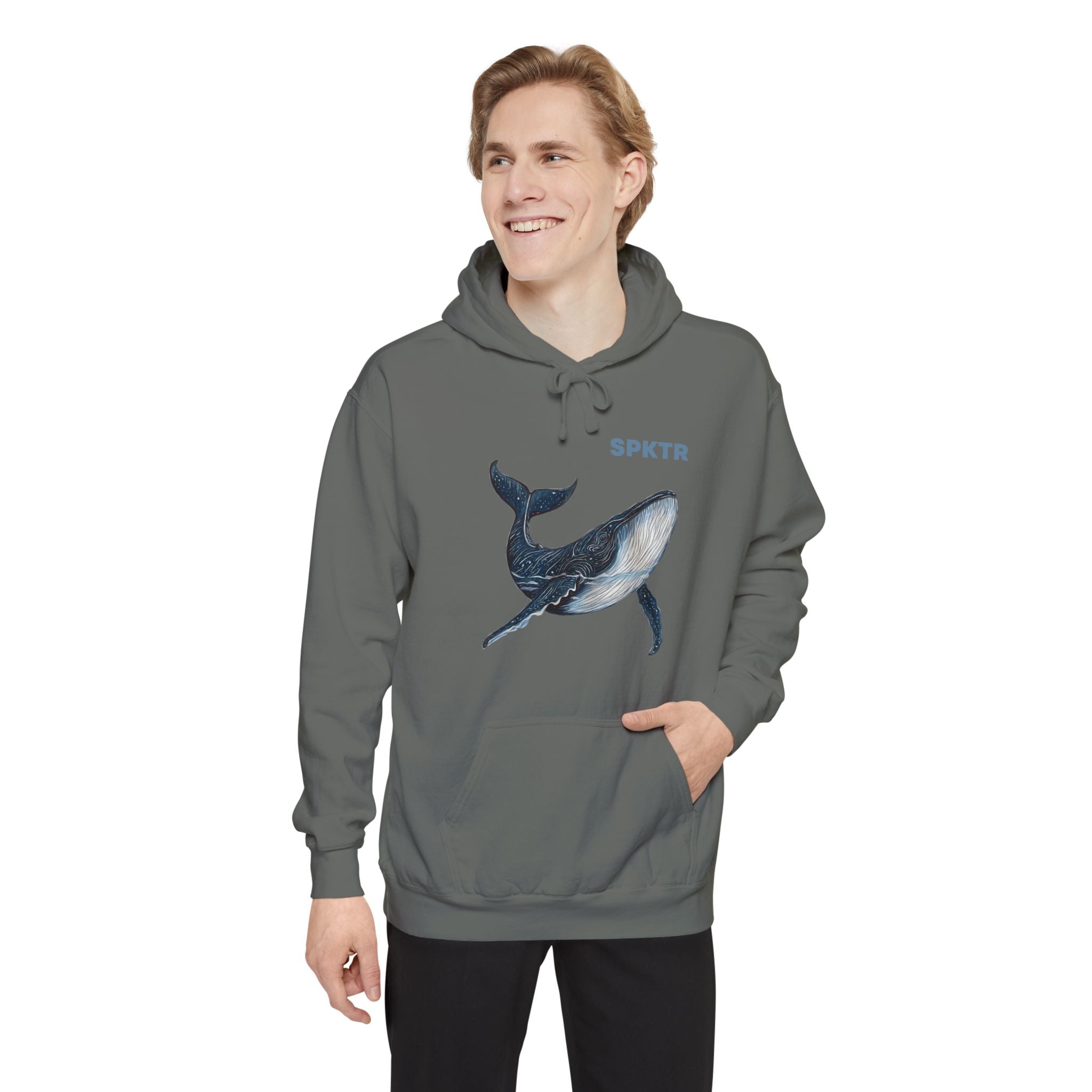 Leo the Blue Whale | SPKTR Hoodie