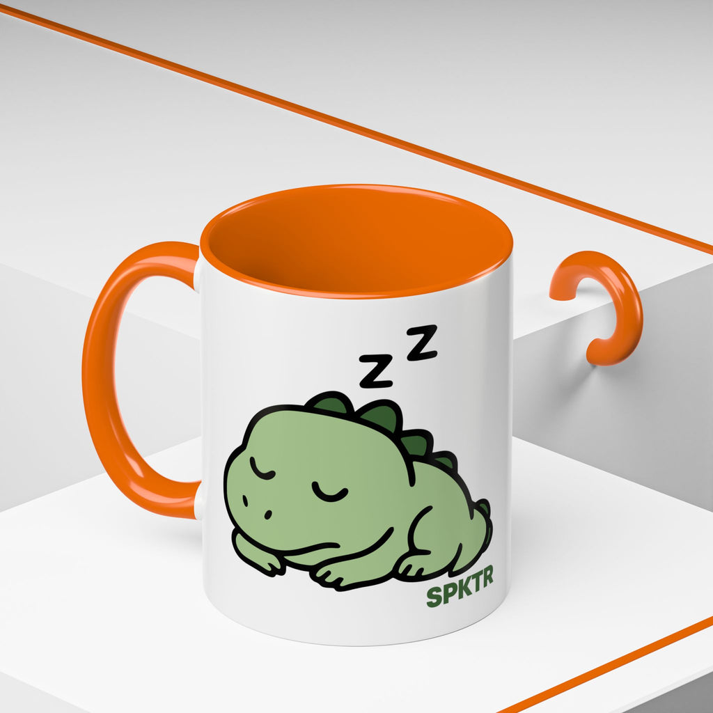 Sleepy Teeny-Rex | Accent Coffee Mug 11oz or 15oz