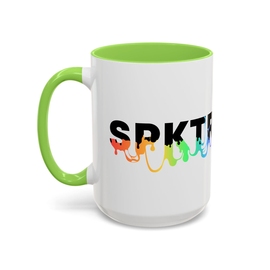 SPKTR Pride Drip | Personalized Accent Coffee Mug 11oz or 15oz