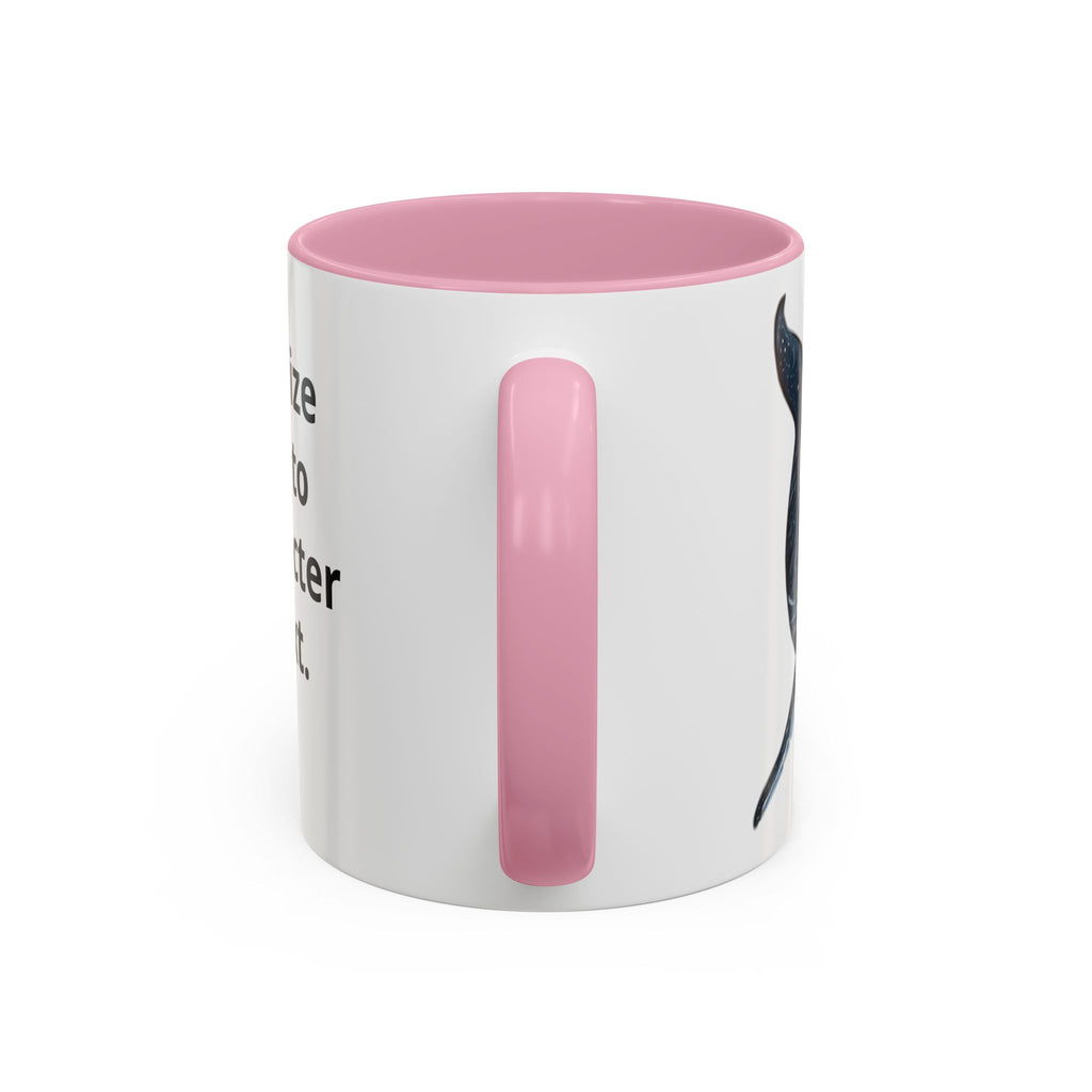 Leo the Blue Whale | Personalized Accent Coffee Mug 11oz or 15oz