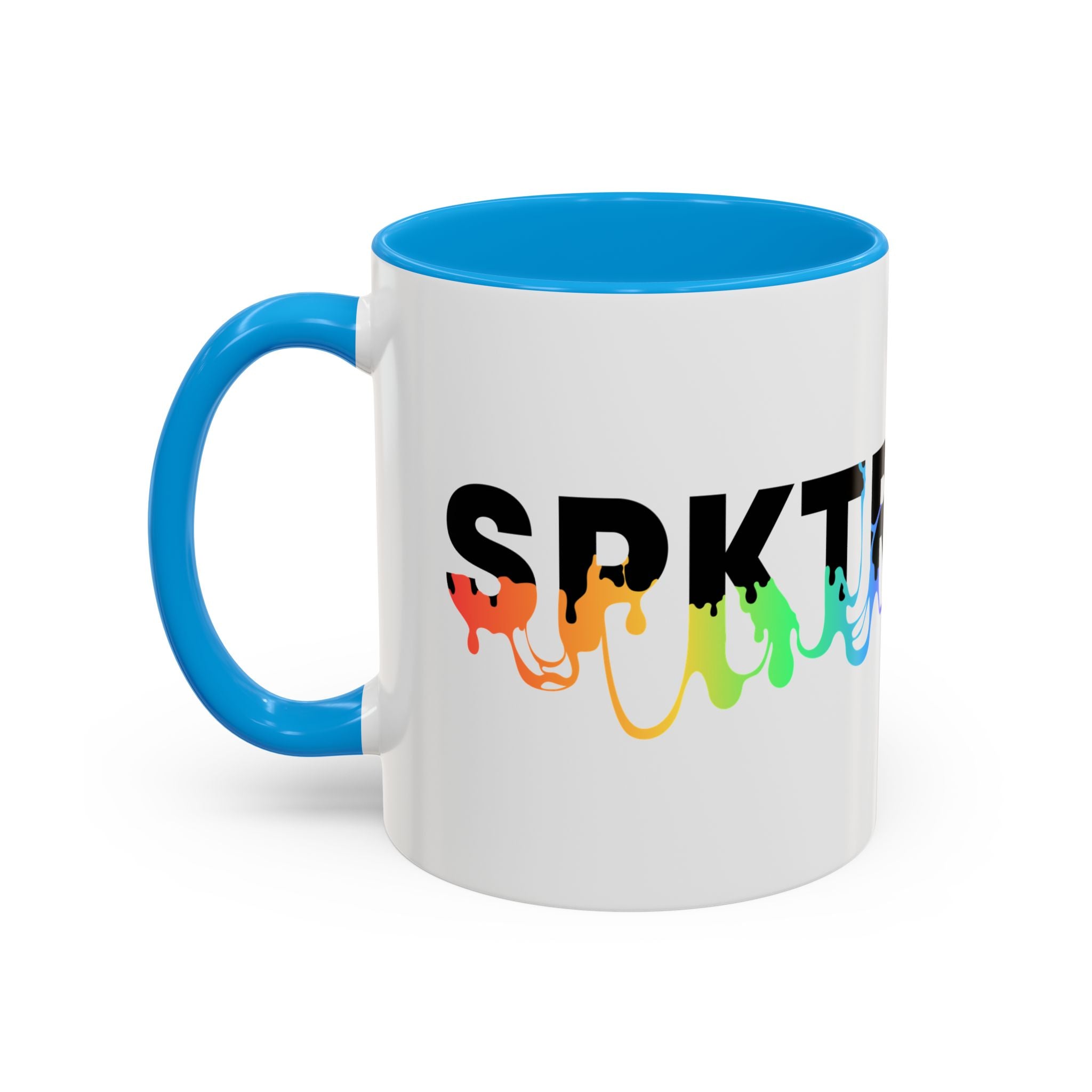 SPKTR Pride Drip | Personalized Accent Coffee Mug 11oz or 15oz