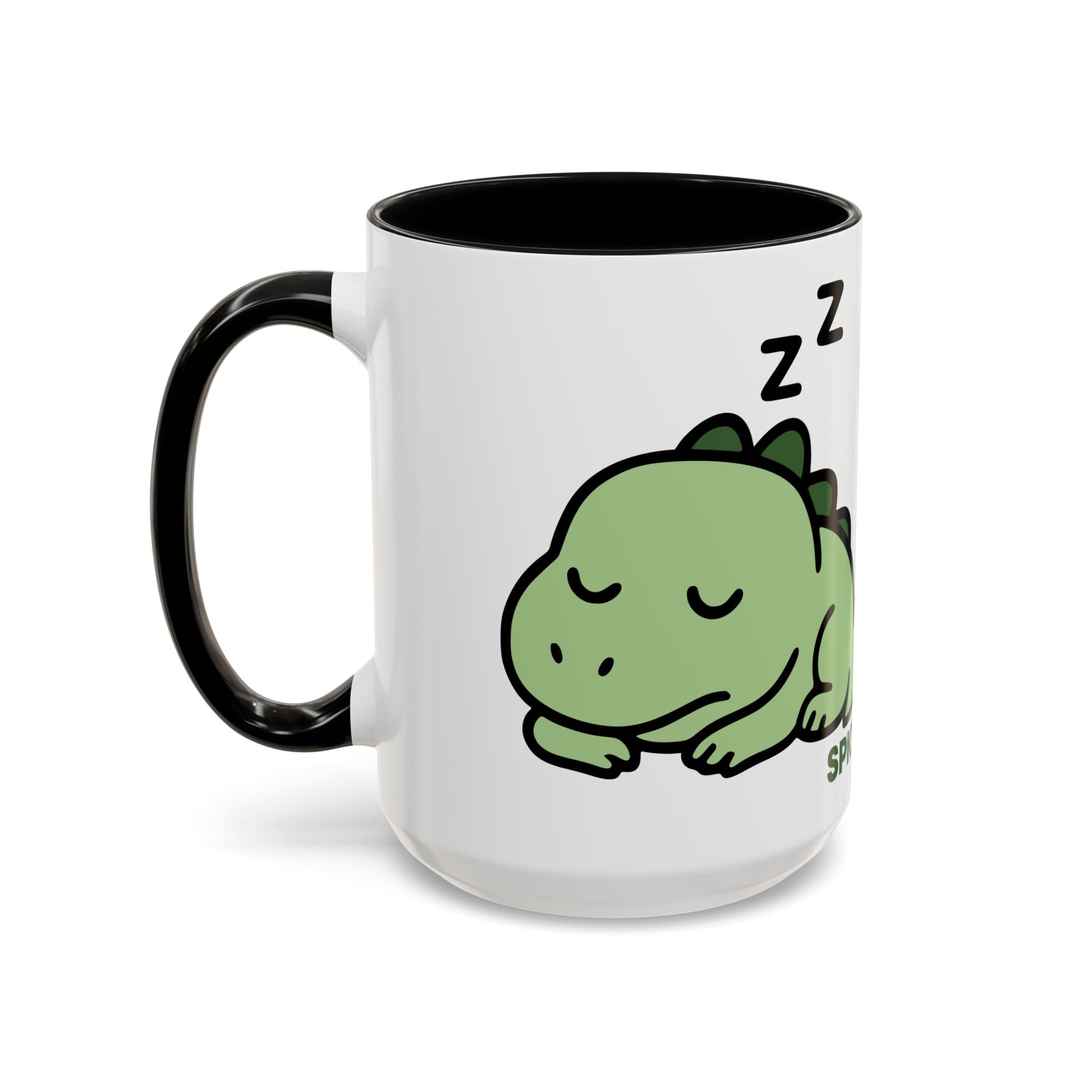 Sleepy Teeny-Rex | Accent Coffee Mug 11oz or 15oz