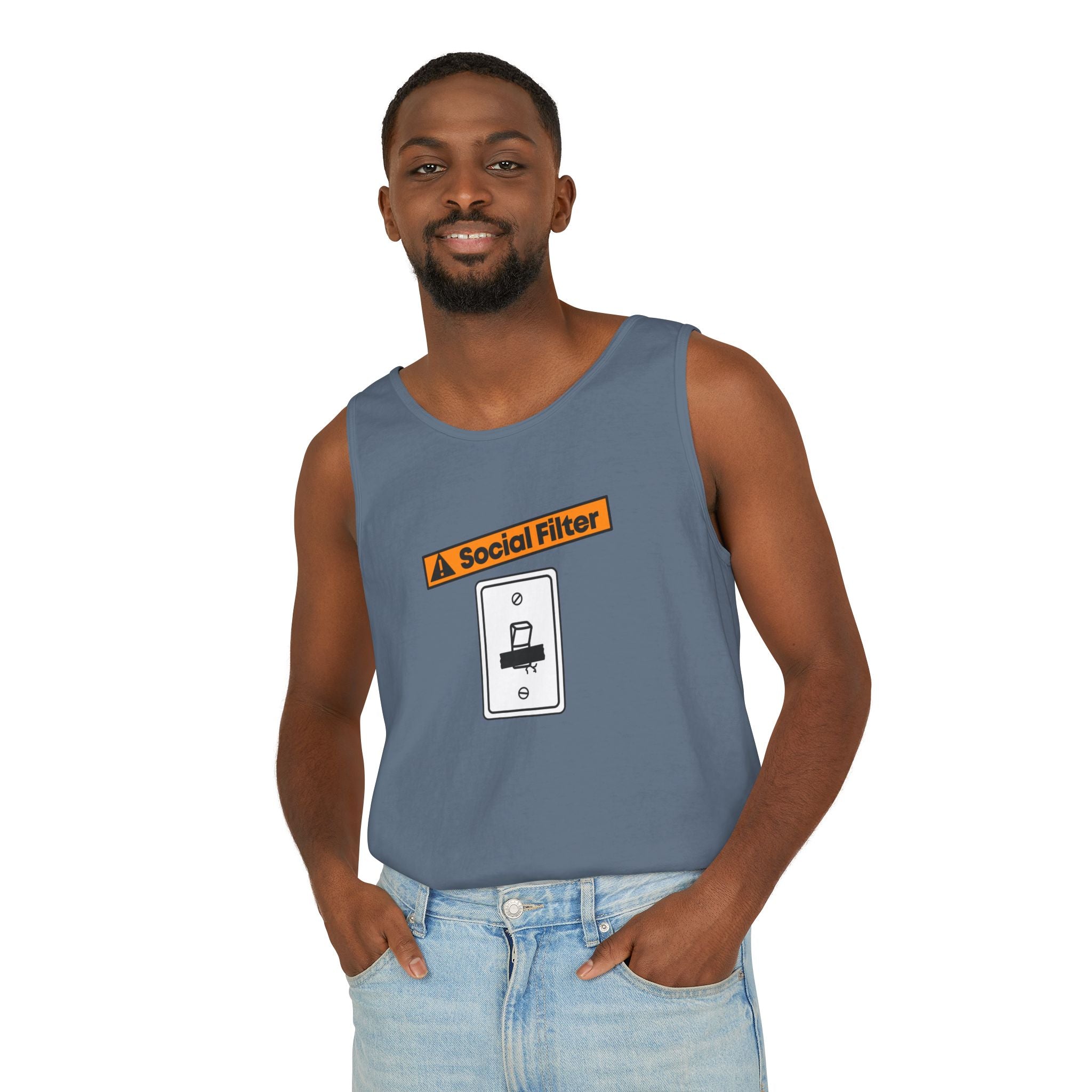 Social Filter | SPKTR Graphic Tank Top