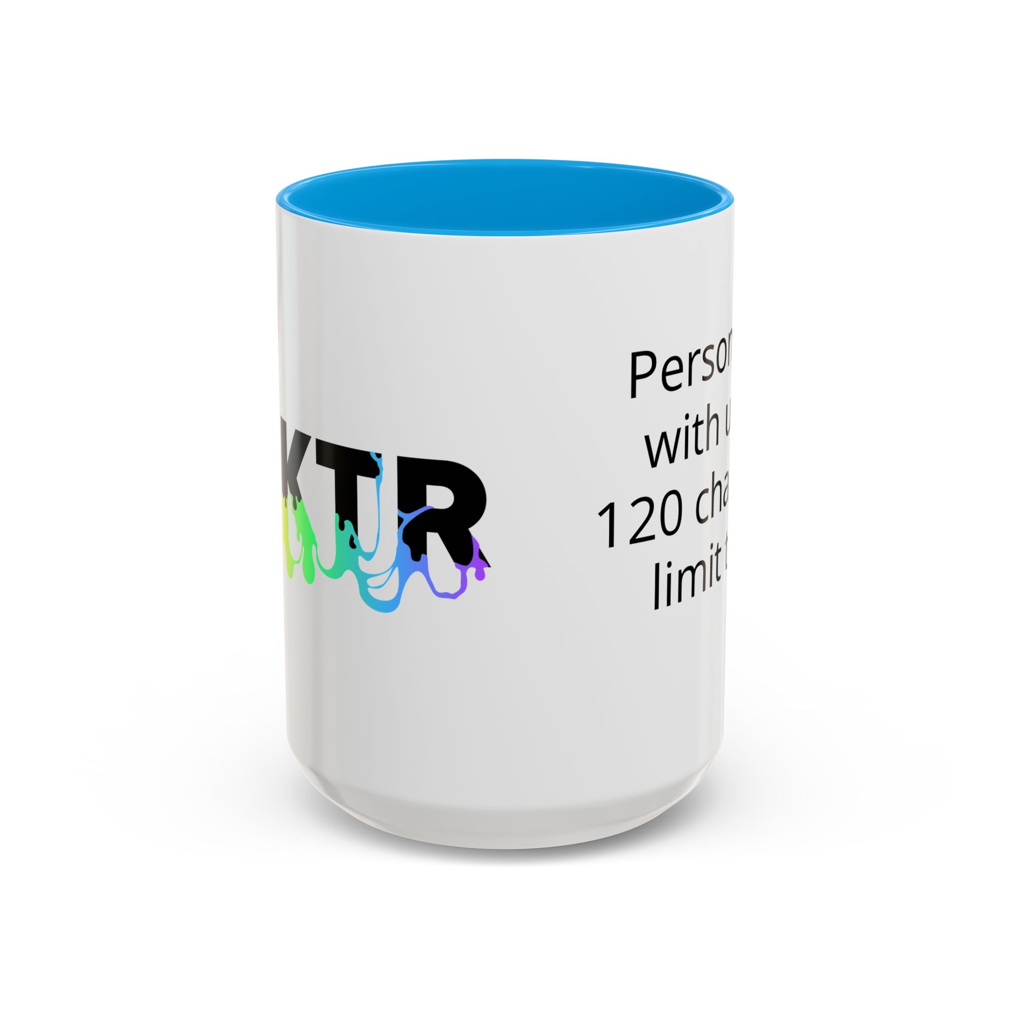 SPKTR Pride Drip | Personalized Accent Coffee Mug 11oz or 15oz