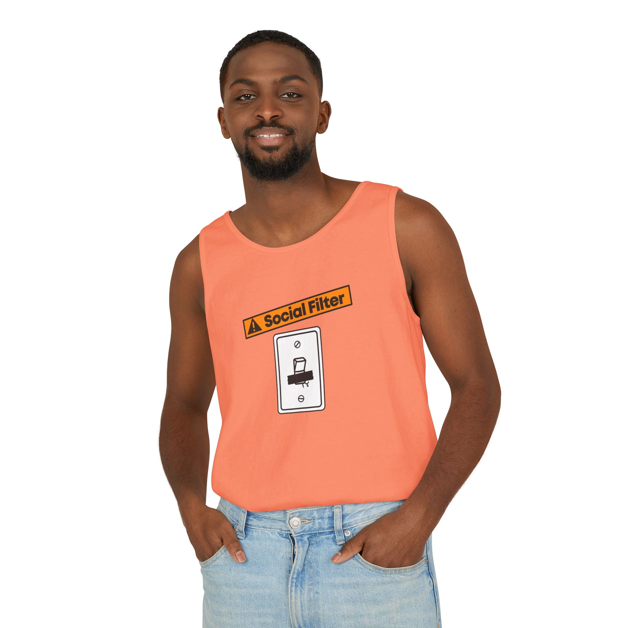 Social Filter | SPKTR Graphic Tank Top