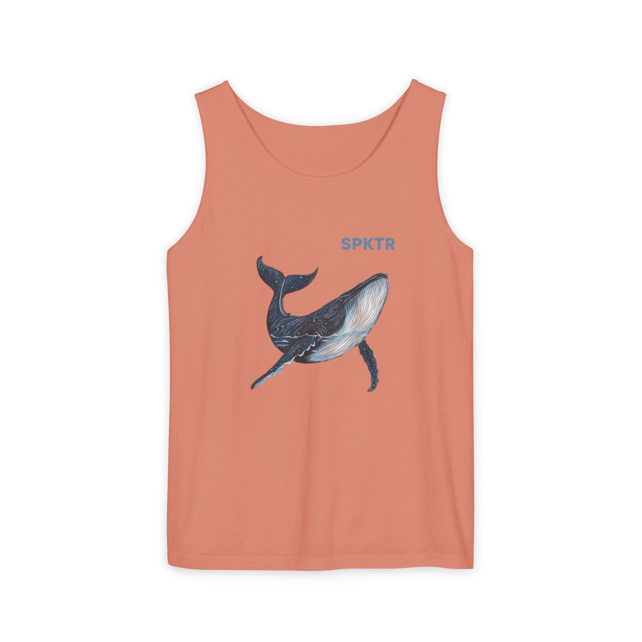 Leo the Blue Whale | SPKTR Graphic Tank Top