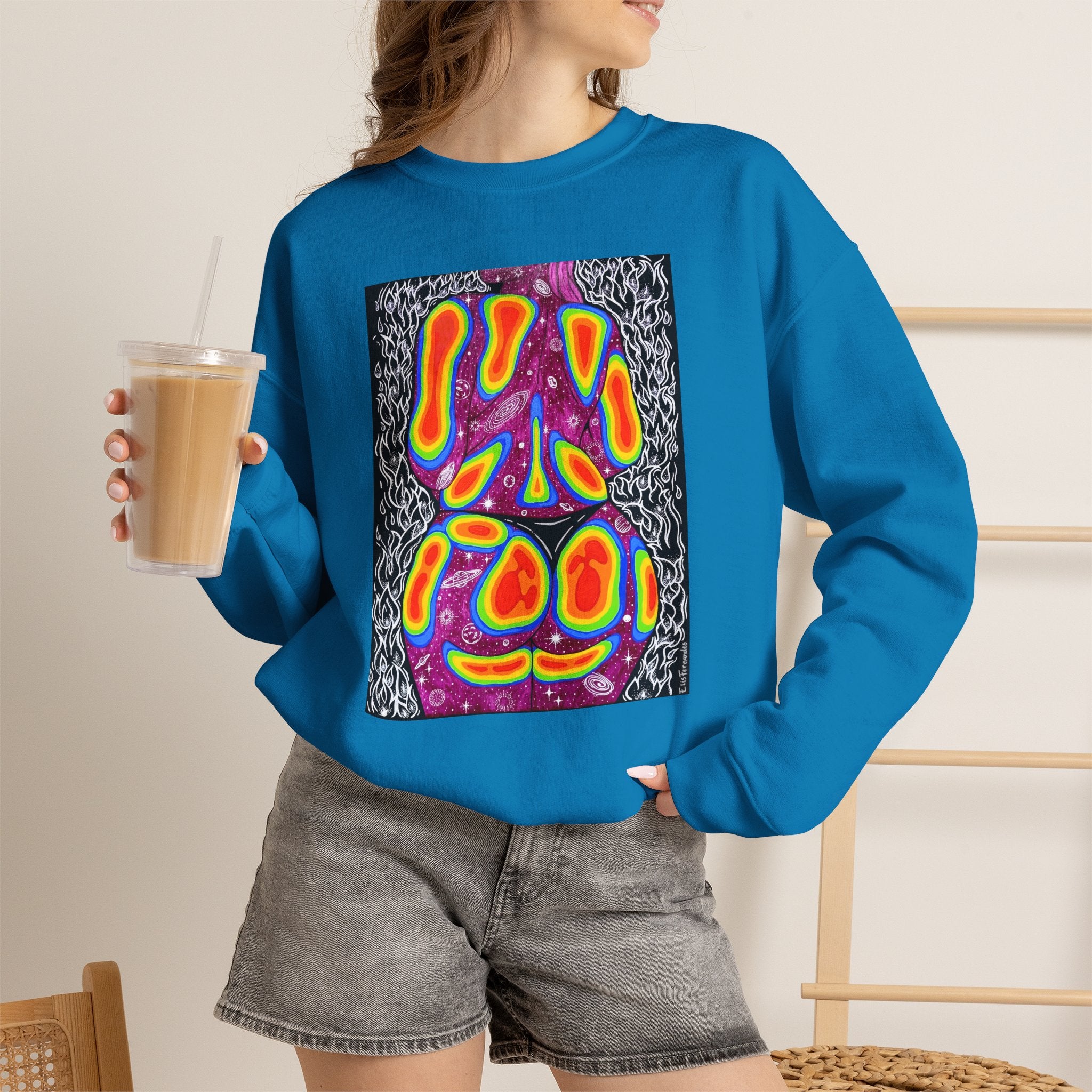 "Mulher, Um Universo" | SPKTR Graphic Sweatshirt
